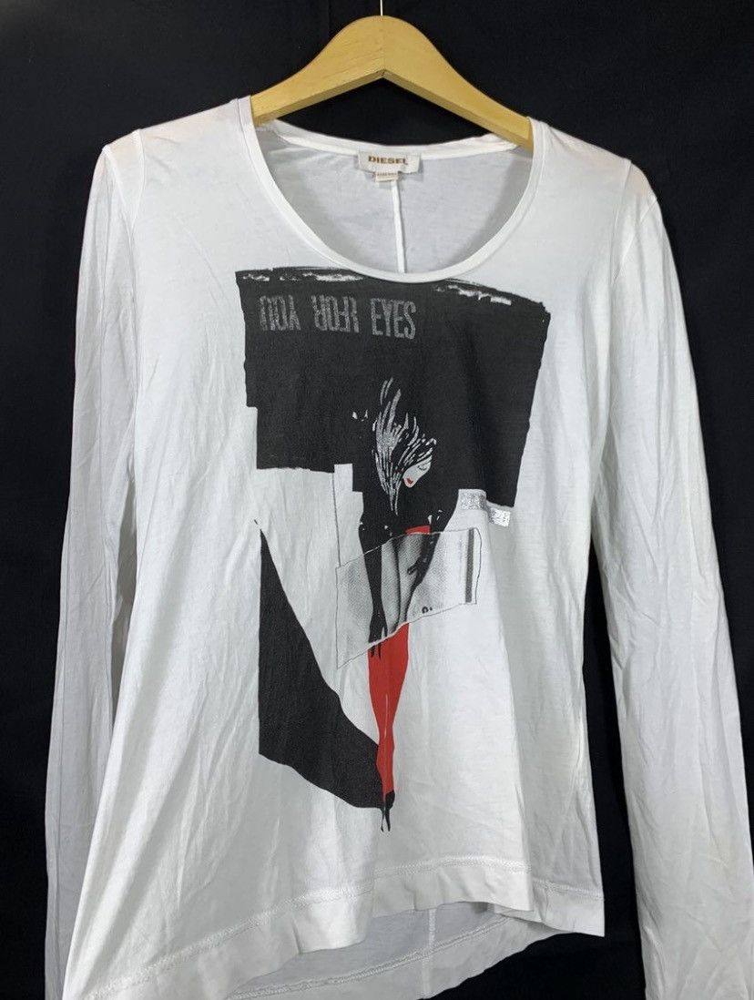 Diesel Crazy Diesel You For Eyes Long Sleeve shirt Size US S / EU 44-46 / 1 - 3 Thumbnail
