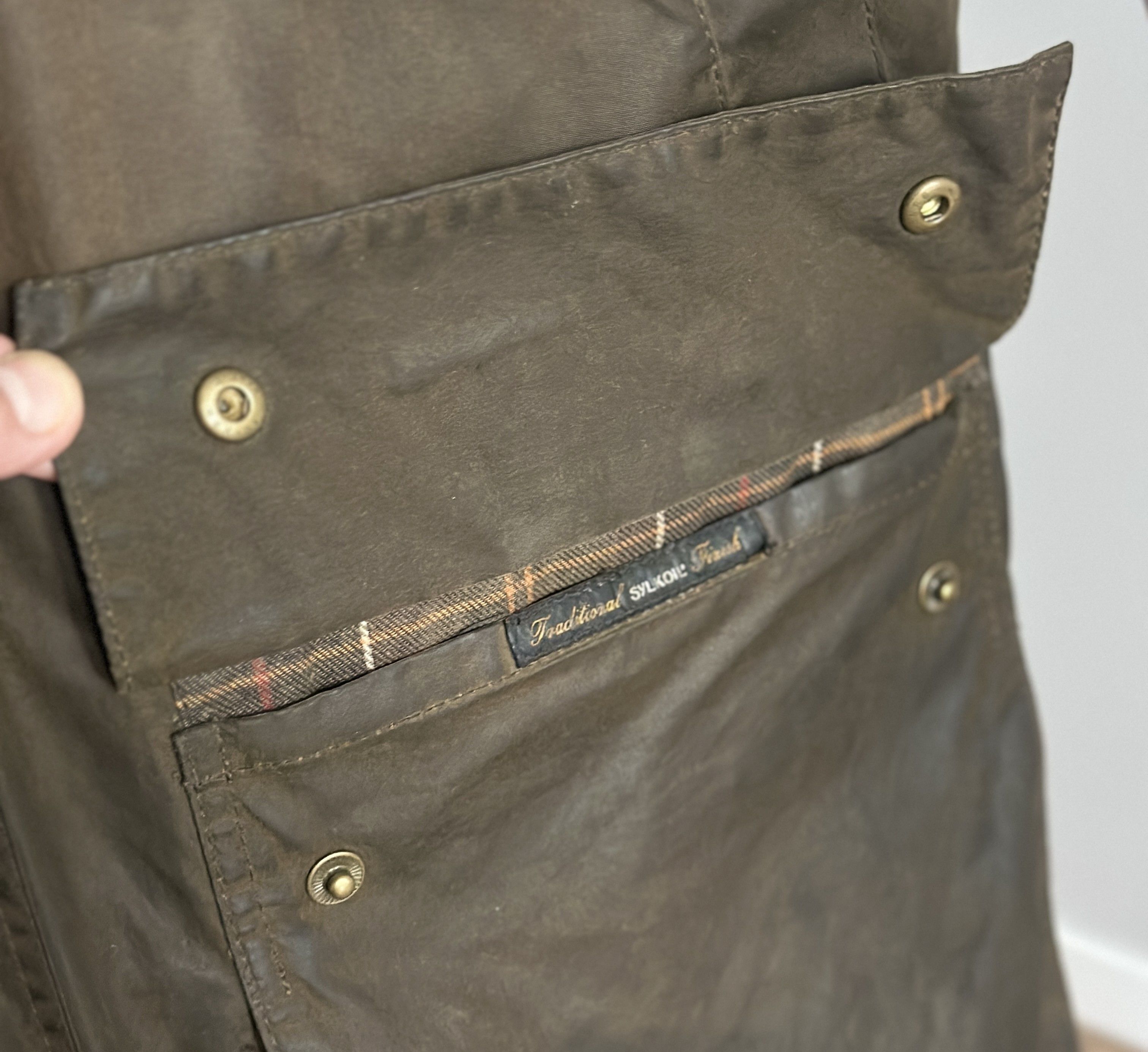 Barbour Barbour Westmorland Jacket Vest British Style Waxed Cotton Size US XL / EU 56 / 4 - 4 Thumbnail
