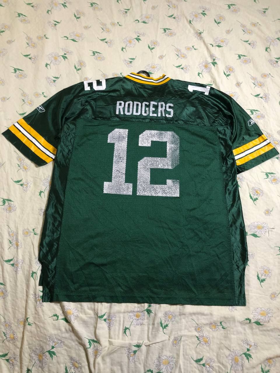 Reebok Rodgers Green Bay Packers Football Jersey Reebok Size US XXL / EU 58 / 5 - 19 Thumbnail