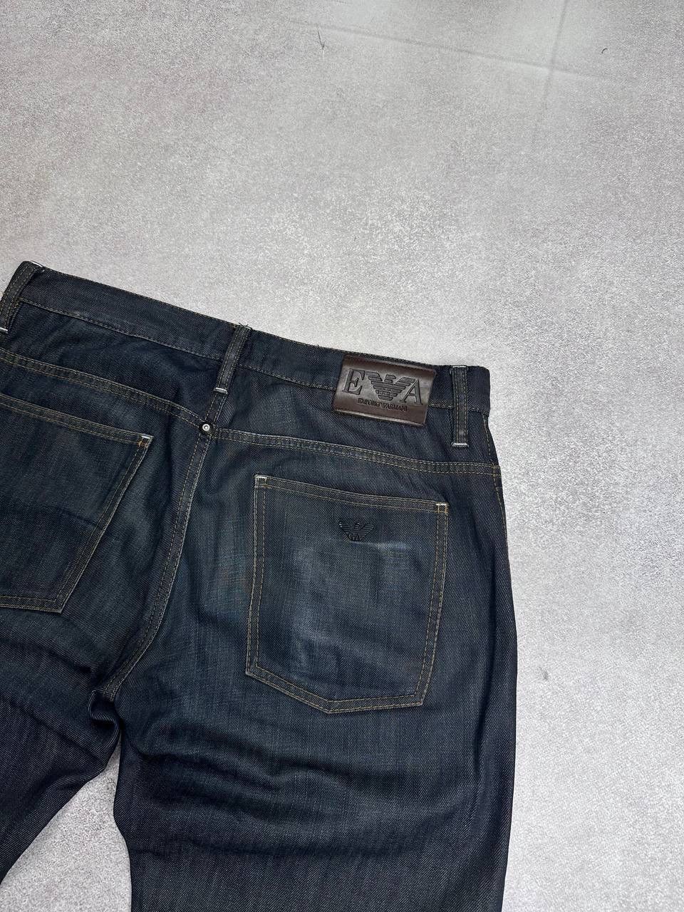 Armani Vintage Emporio Armani Baggy Y2K Jeans 34 Size US 34 / EU 50 - 2 Thumbnail