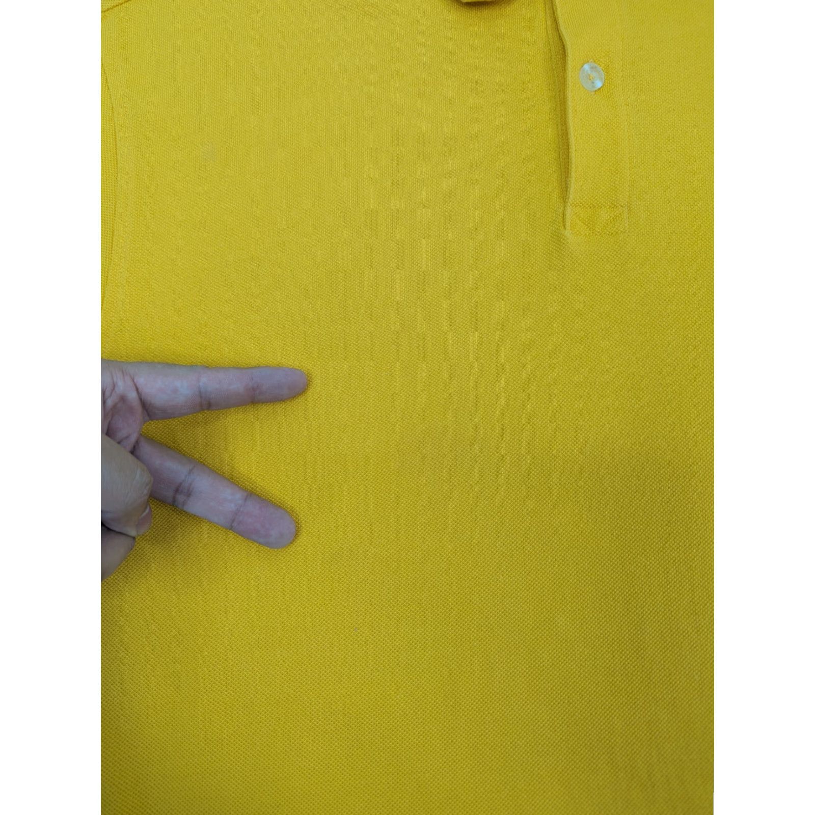Callaway Callaway Golf Sport Polo Shirt Mens Size M Yellow Combed Cotton Short Sleeve Shirt Size US M / EU 48-50 / 2 - 3 Thumbnail