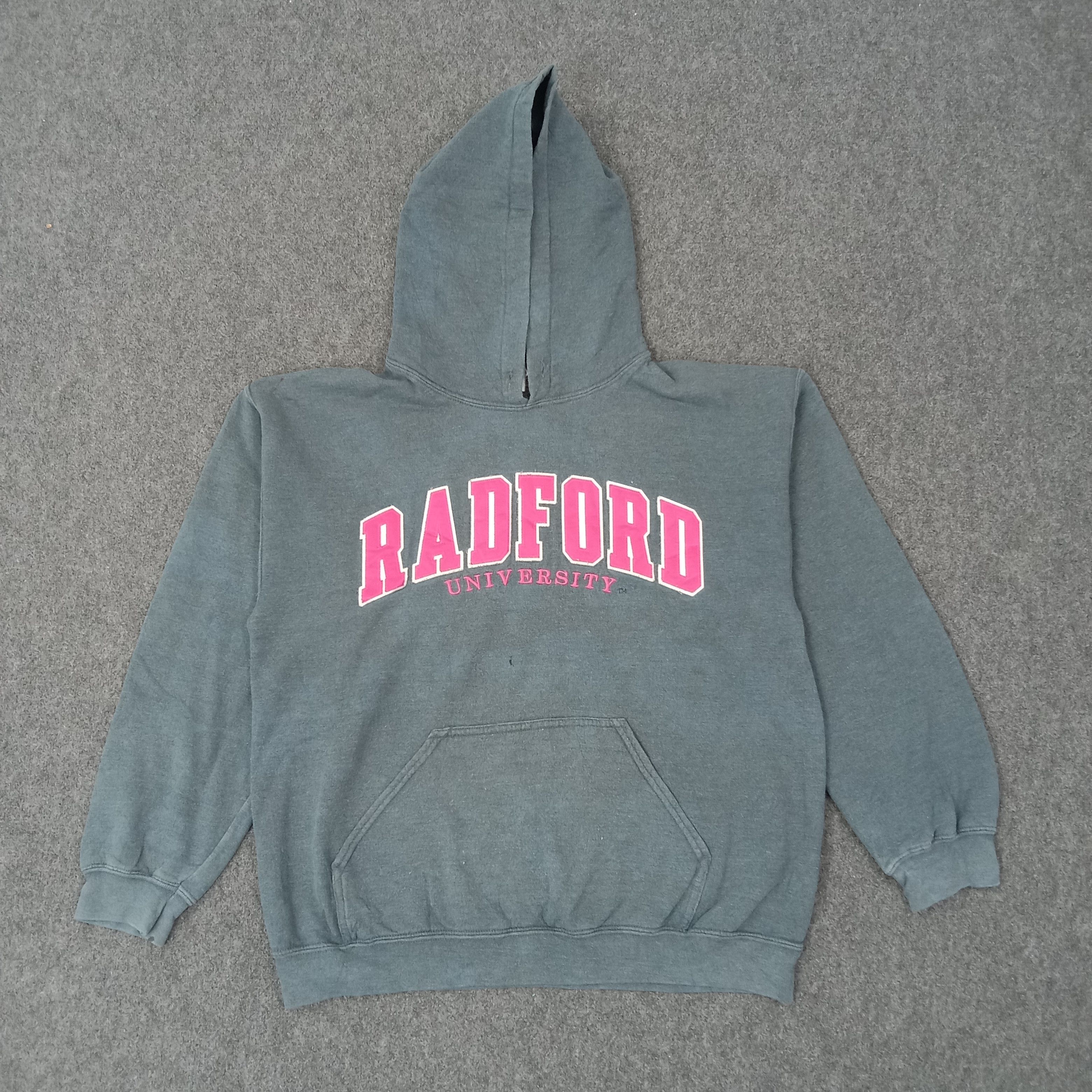 Vintage Radford University Promo Hoodies Sweatshirt C261N9 Size US M / EU 48-50 / 2 - 1 Thumbnail