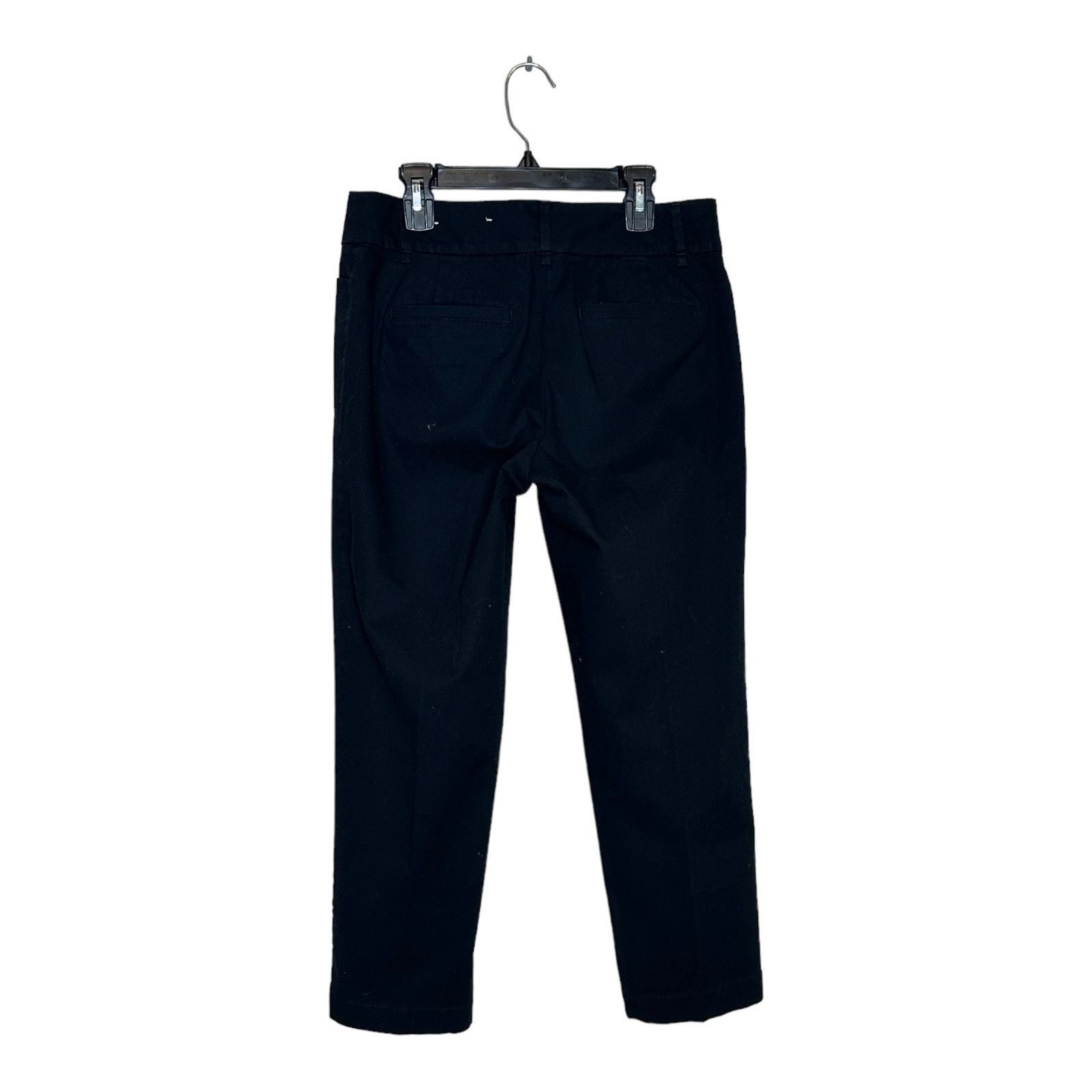 Loft Loft black curvy crop pants size 0 Size 25" / US 0 / IT 36 - 2 Thumbnail
