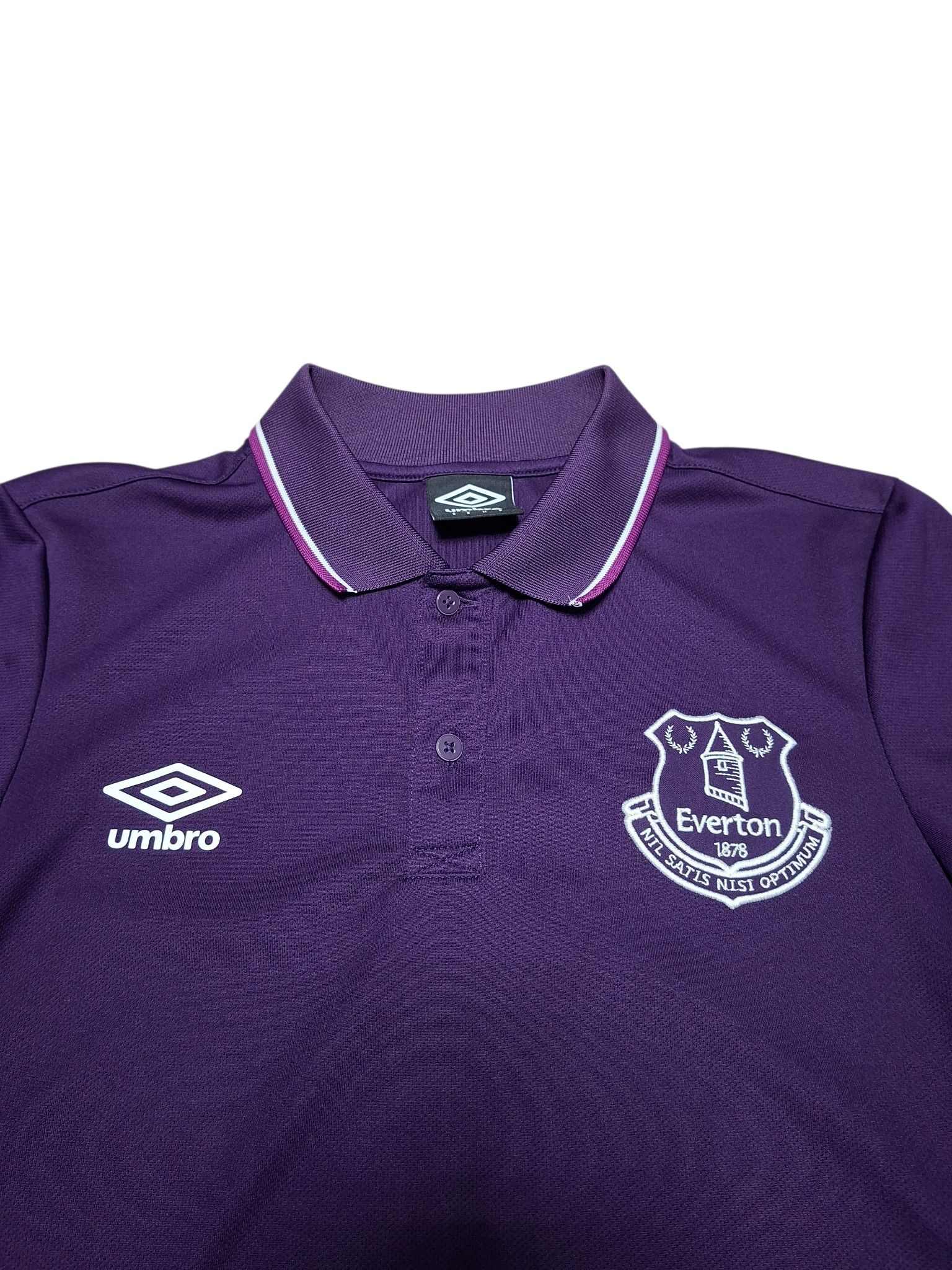 Umbro EVERTON UMBRO VINTAGE SOCCER POLO SHIRT Size US S / EU 44-46 / 1 - 2 Thumbnail