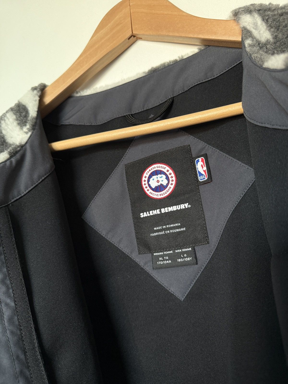 Salehe Bembury Concord Fleece - Salehe Bembury x Canada Goose x NBA Size US L / EU 52-54 / 3 - 3 Thumbnail