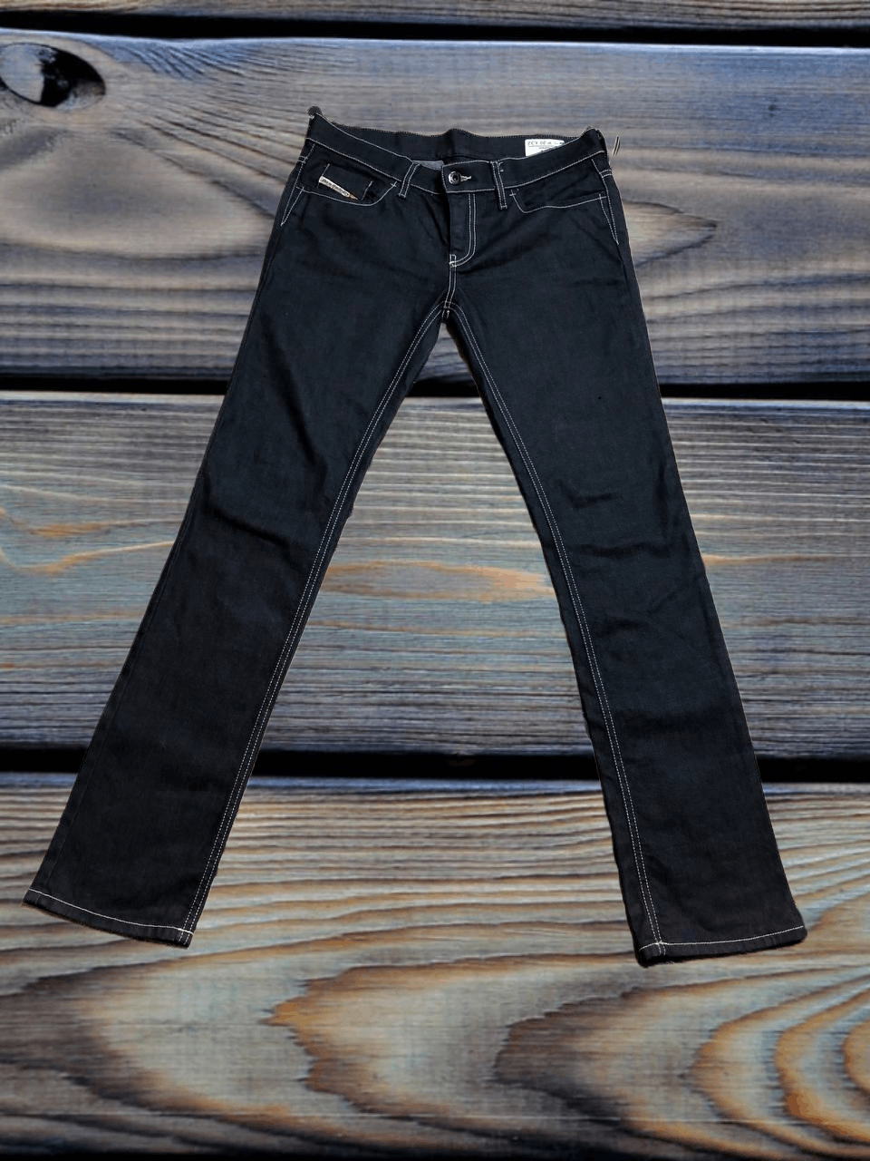 Diesel Logo LIV Diesel Denim Pants Streetwear Vintage Jeans Size 30" / US 8 / IT 44 - 1 Thumbnail