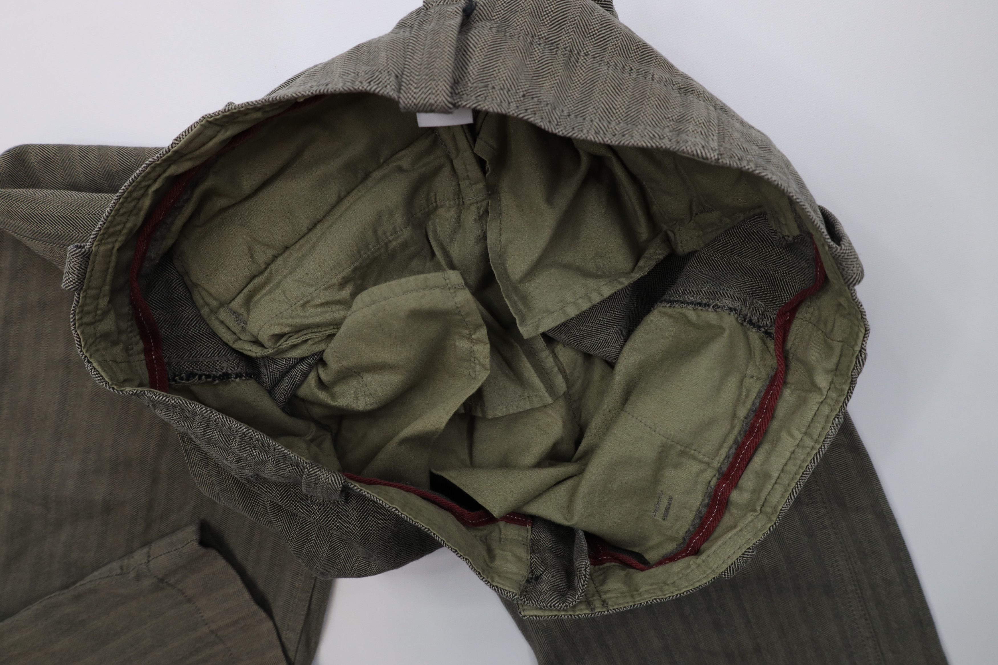Gap Vintage Y2K Gap Twill Boot Fit Wide Leg Pants Green Size US 34 / EU 50 - 8 Thumbnail