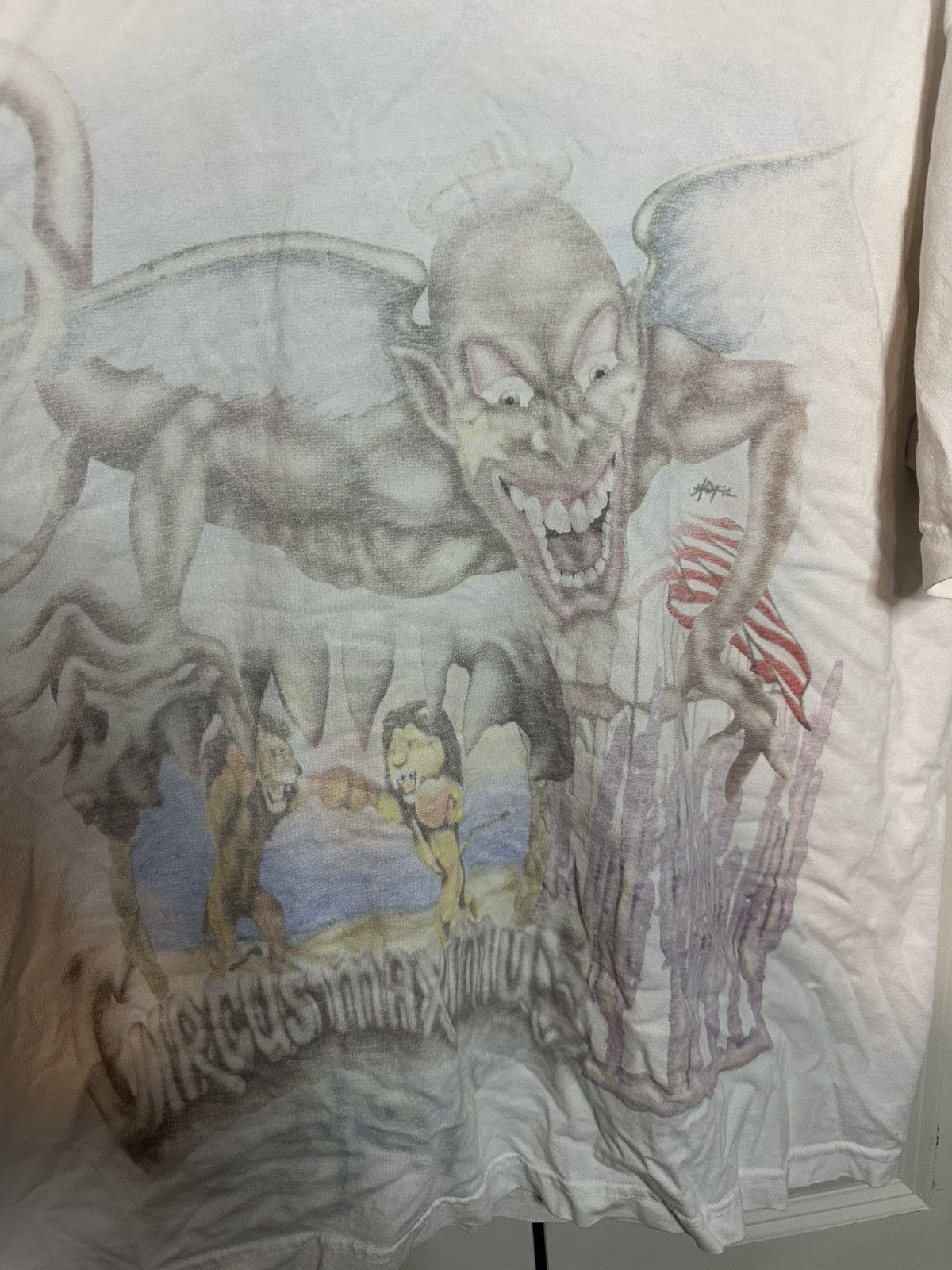 Travis Scott Travis Scott Circus Maximus tour tee Size US L / EU 52-54 / 3 - 3 Thumbnail