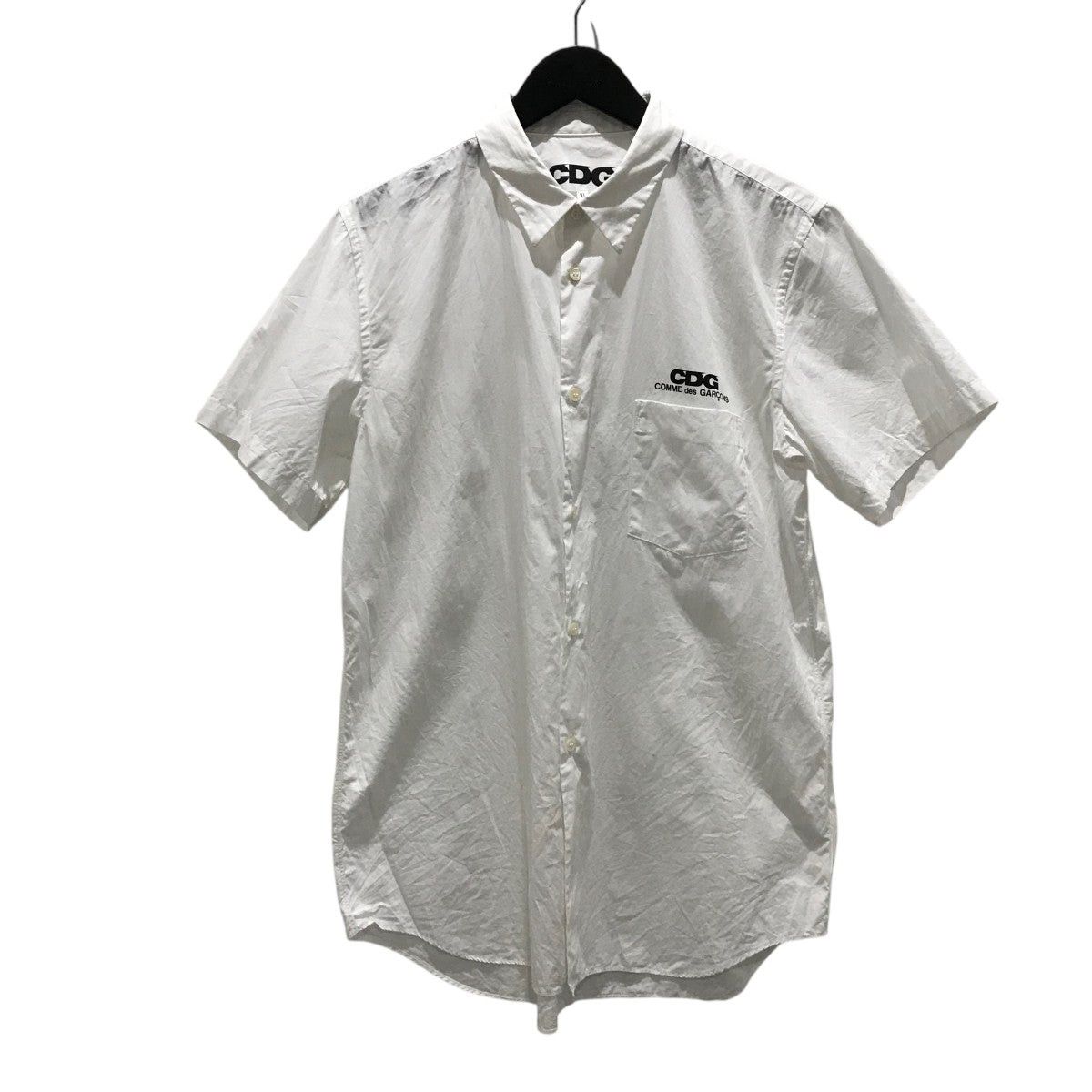 CDG by Comme des Garcons × Comme des Garcons Airline Logo Button Up ...