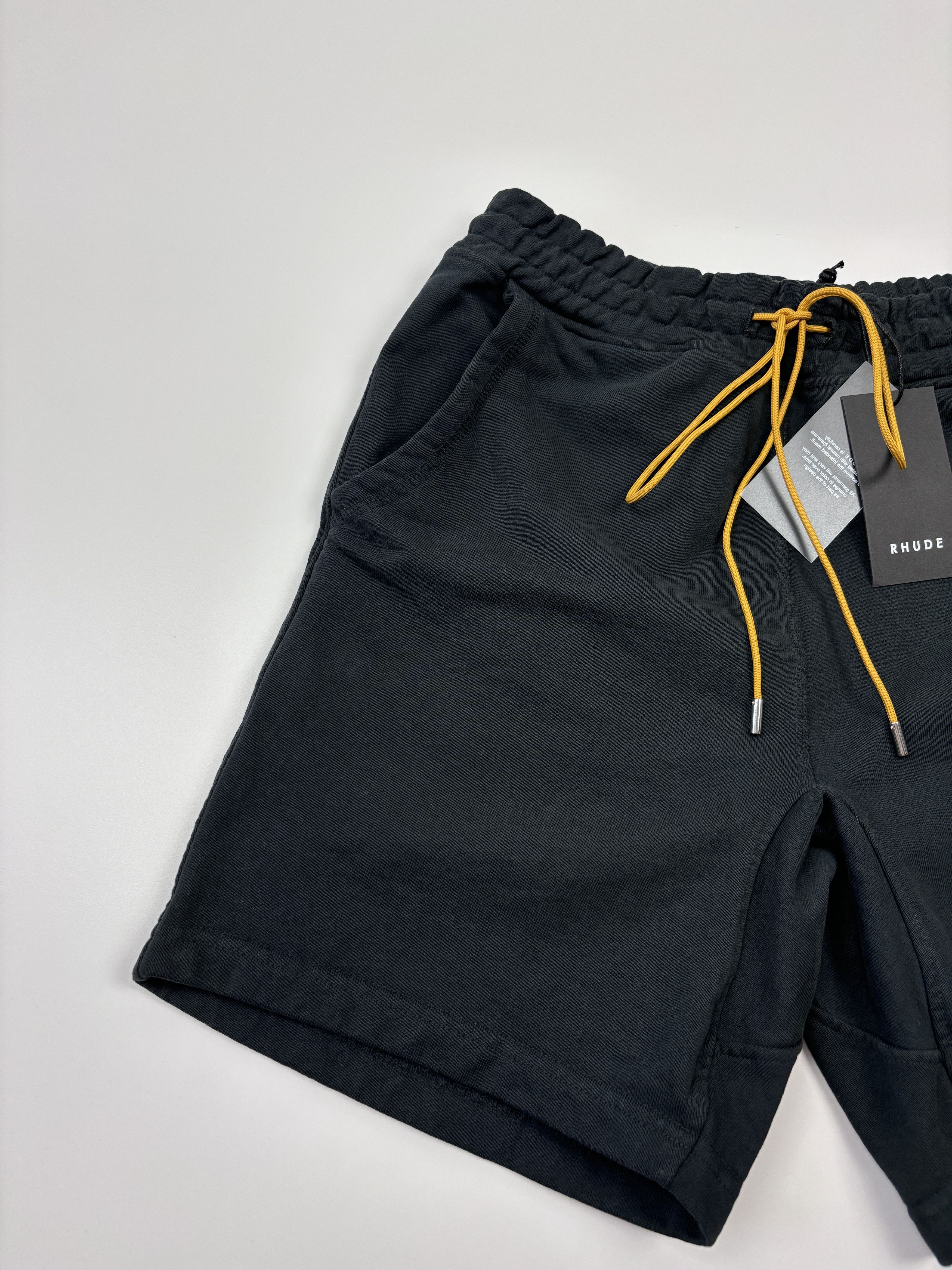 Rhude Mens Rhude Terry Sweat Shorts Black Size S Size US 30 / EU 46 - 3 Thumbnail