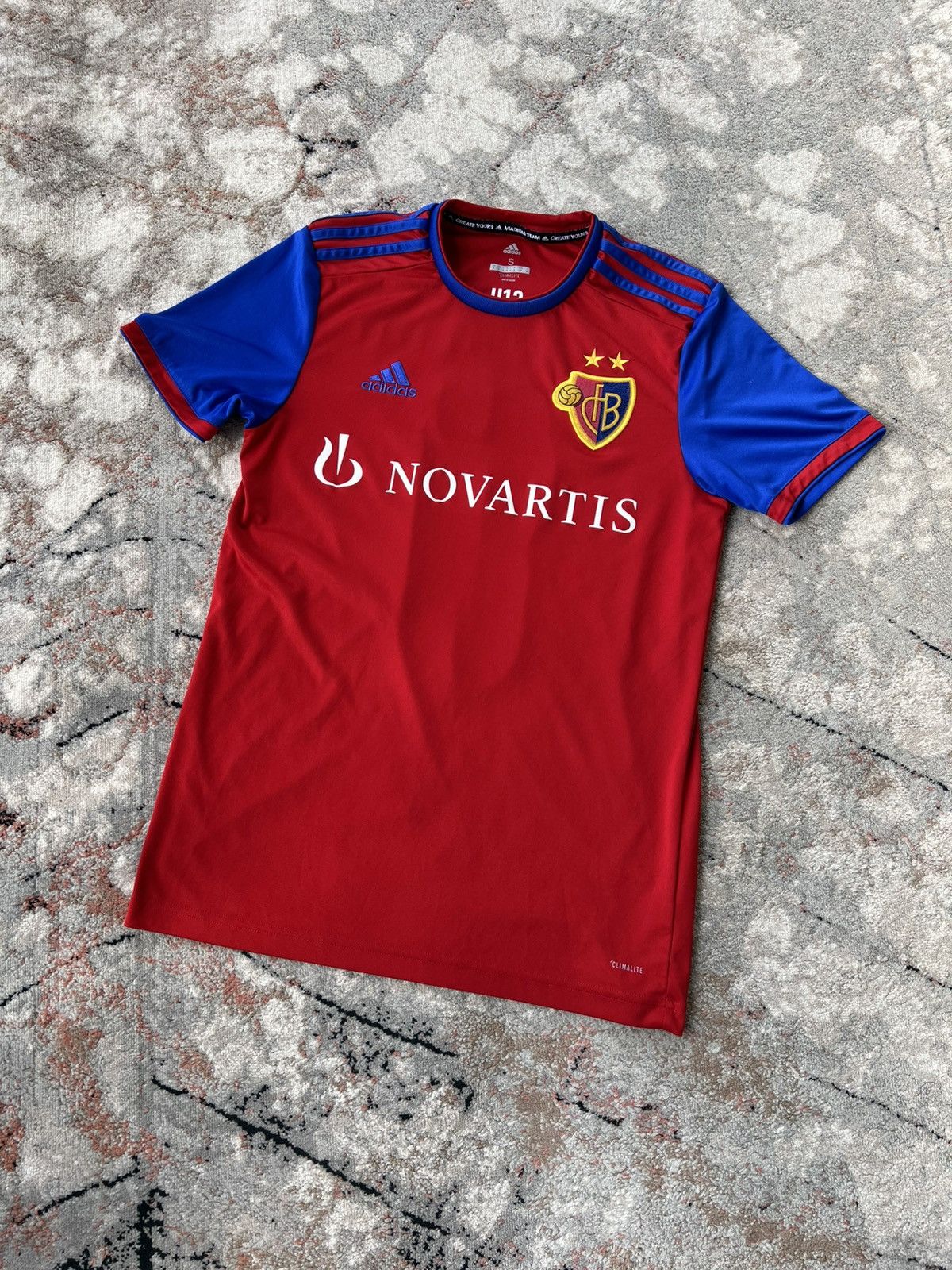 Adidas Adidas FC Basel Football Jersey Size US S / EU 44-46 / 1 - 1 Thumbnail