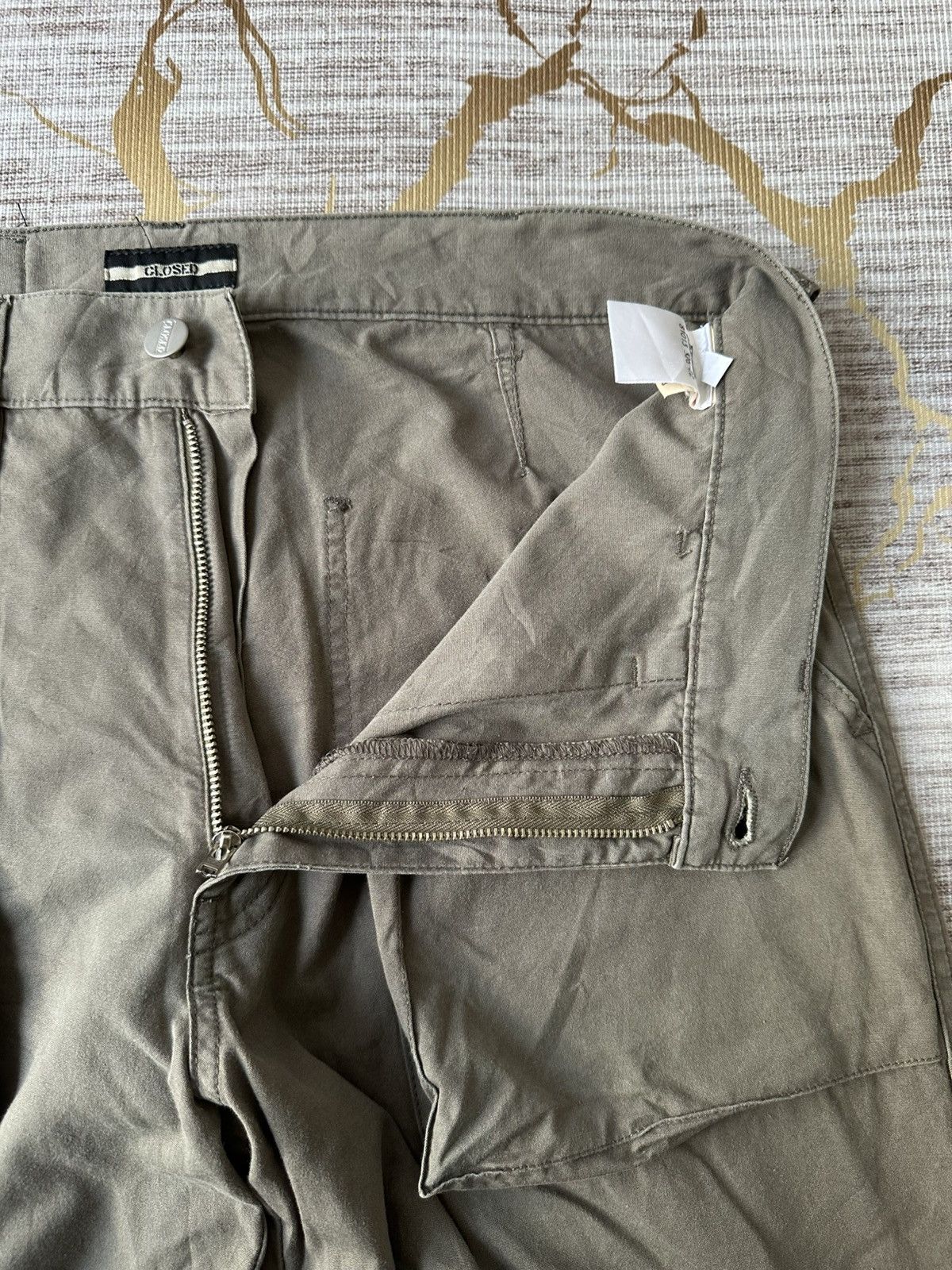 Marithe + Francois Girbaud Vintage Marithe Francois Girbaud (MFG) Fatigue Faded Pant Size US 32 / EU 48 - 13 Thumbnail