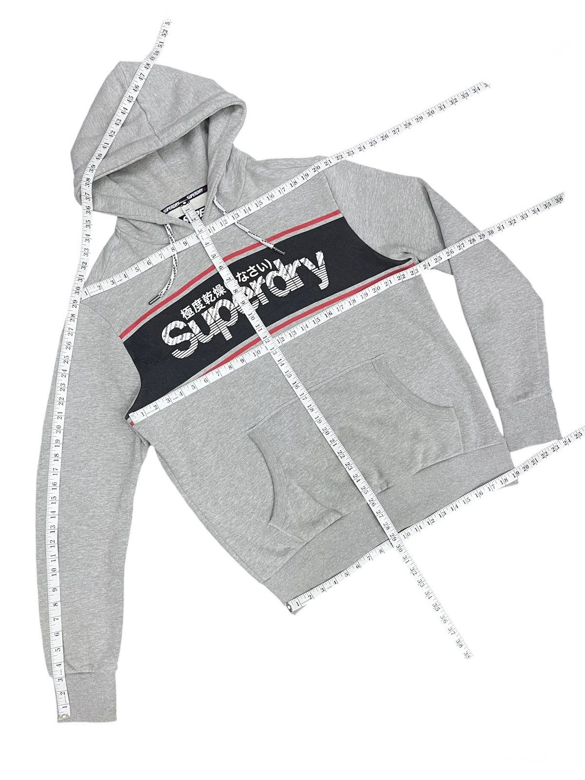Superdry Superdry Retro Sport Logo Hoodie - Grey Marl Size US L / EU 52-54 / 3 - 9 Thumbnail