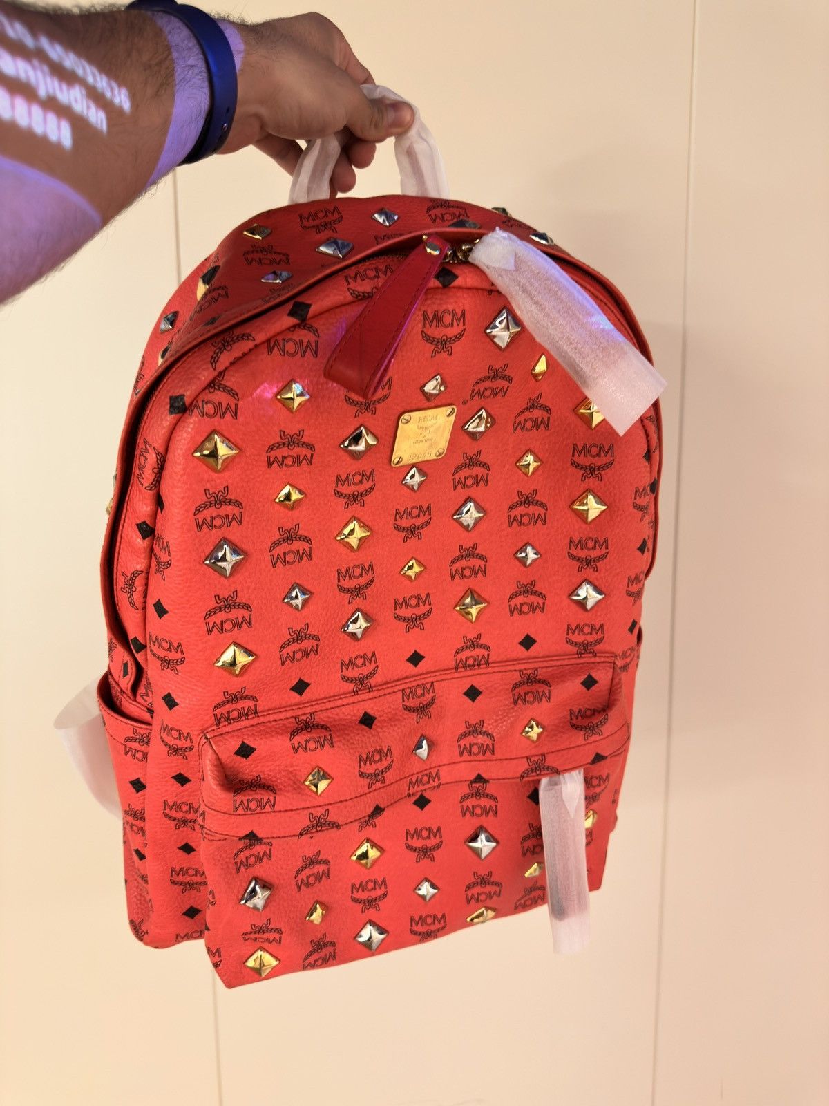 MCM Mcm stark red candy 2015 Size ONE SIZE - 17 Thumbnail