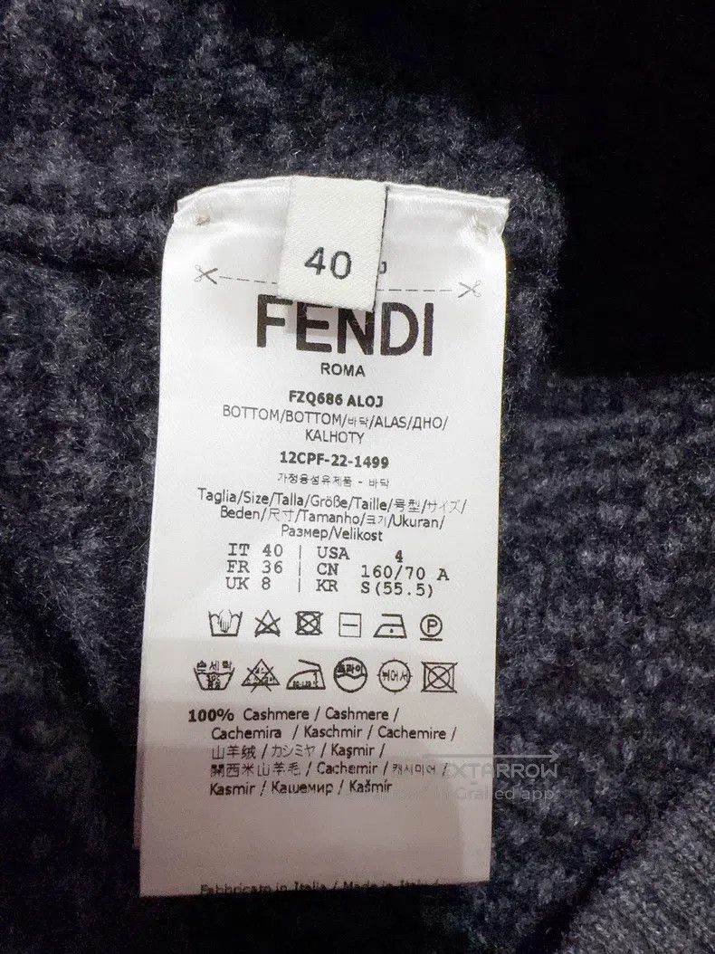 Fendi Fendi Skirt Size 26" / US 2 / IT 38 - 4 Thumbnail