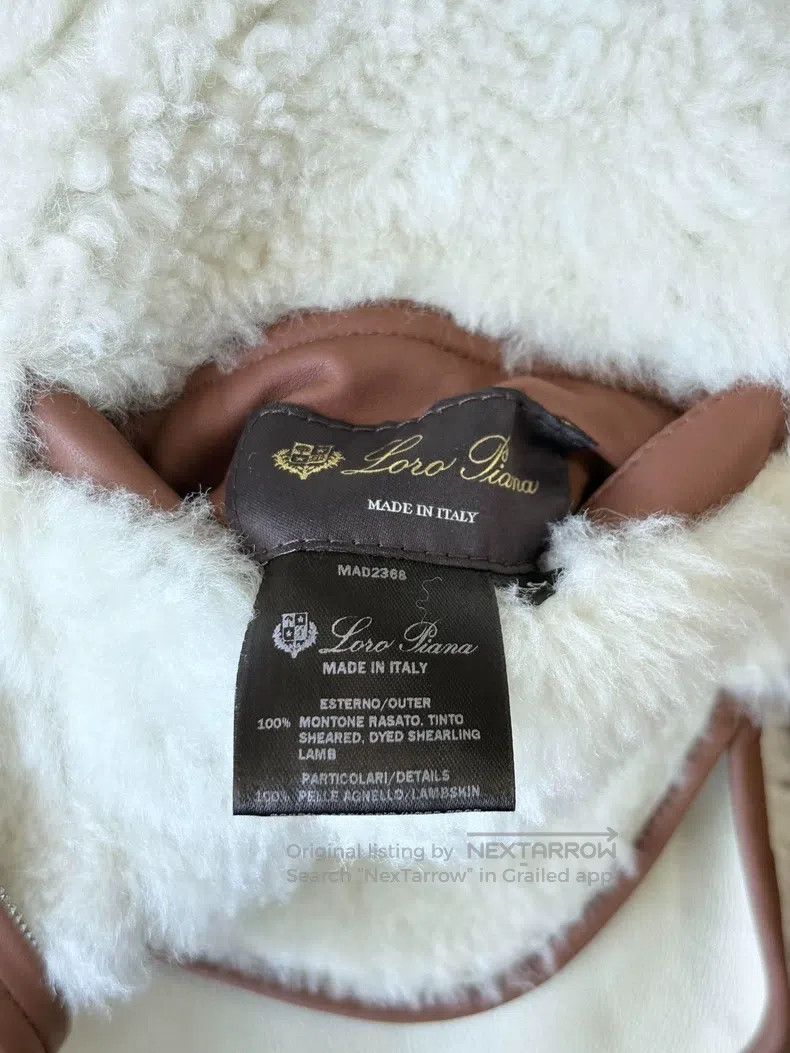 Loro Piana Loro Piana Cream White Lamb Fur Double Sided Wearable Vest Size M / US 6-8 / IT 42-44 - 8 Thumbnail