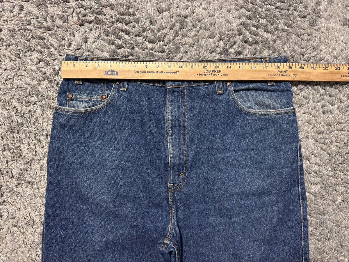 Levi's × Levi's Vintage Clothing × Vintage Levi’s Orange Tab Jeans 530 38x30 Vintage Tapered Denim 90s Size US 38 / EU 54 - 7 Thumbnail