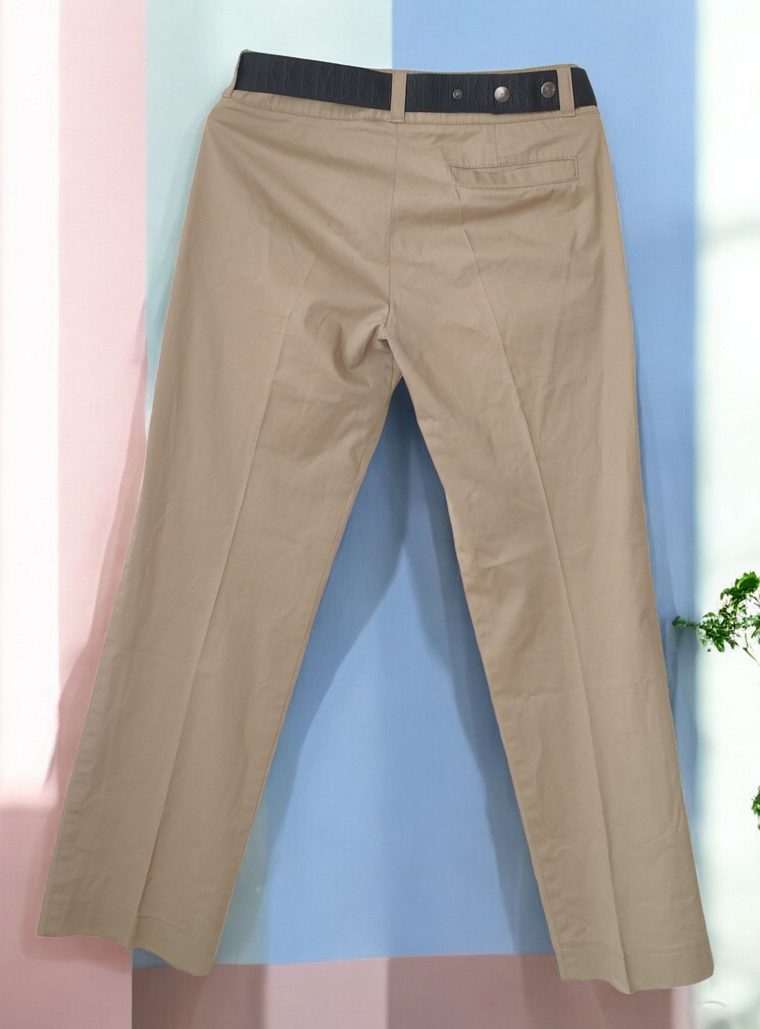 Dirk Bikkembergs Dirk Bikkembergs Archival Casual Chino Belted Pants Size US 30 / EU 46 - 2 Thumbnail