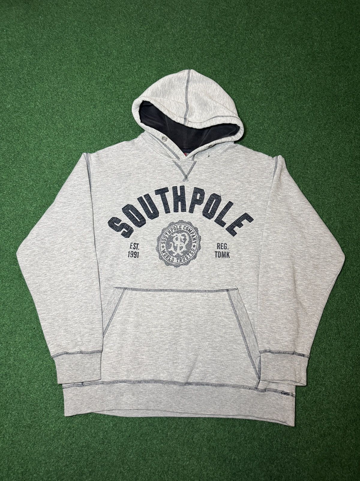 Southpole Y2K Southpole Baggy Hoodie Grunge Hip Hop Sweatshirt Size US L / EU 52-54 / 3 - 1 Thumbnail