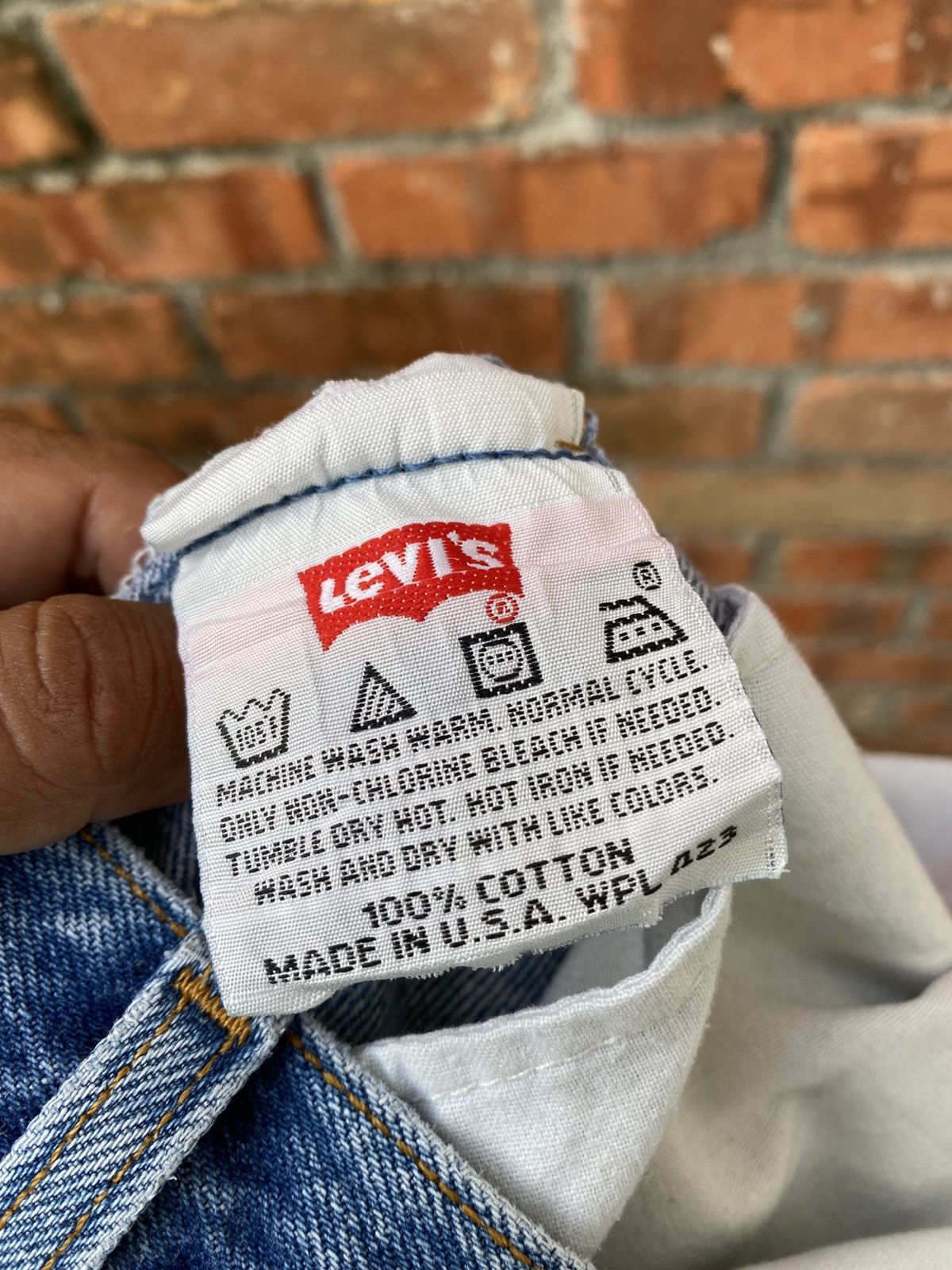 Levi's × Levi's Vintage Clothing × Vintage W31x31 Vintage levi's 501 made in USA faded Size US 31 - 6 Thumbnail