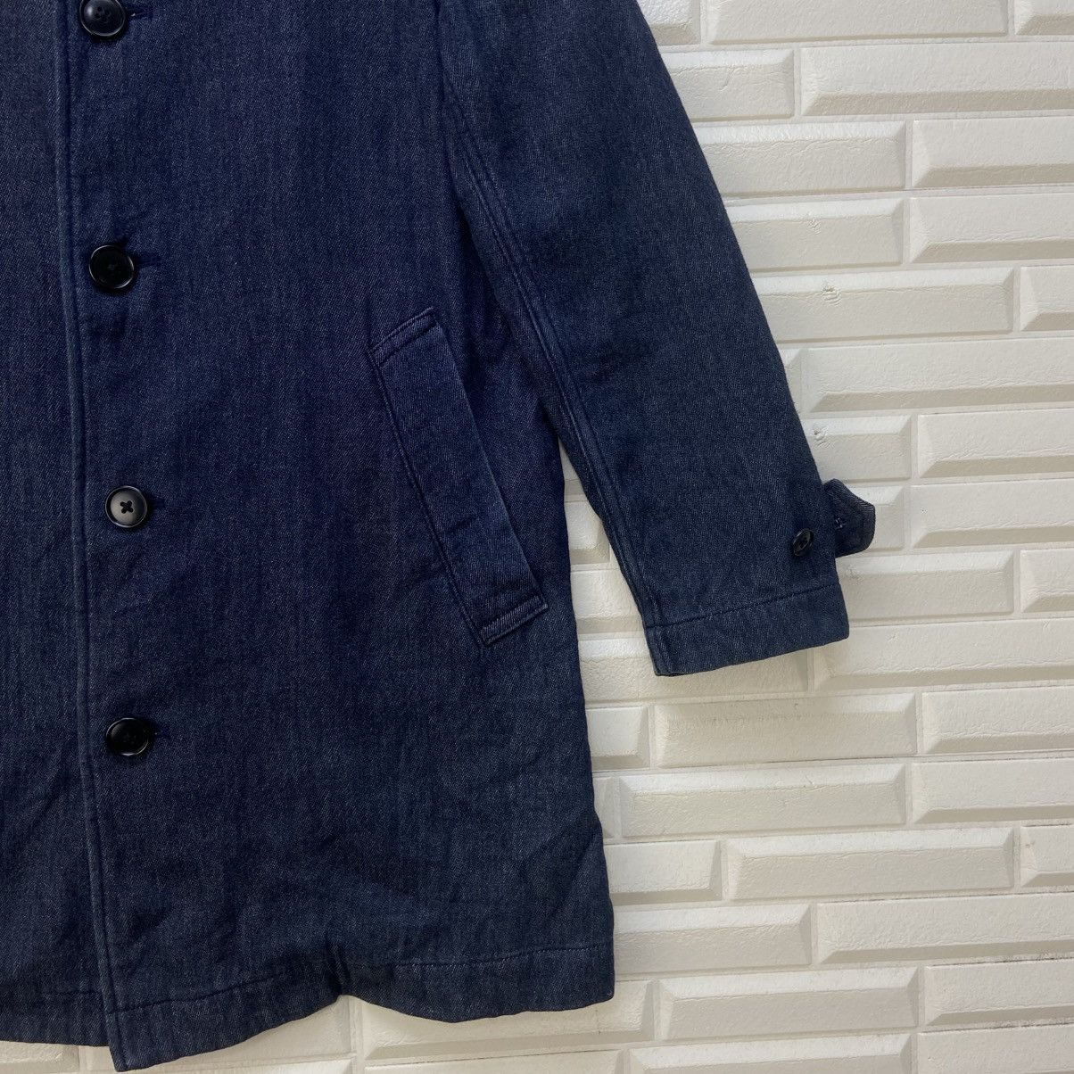 KATO Japanese Fashion Basic Tool Project by Kato Indigo Jacket Size US XS / EU 42 / 0 - 5 Thumbnail