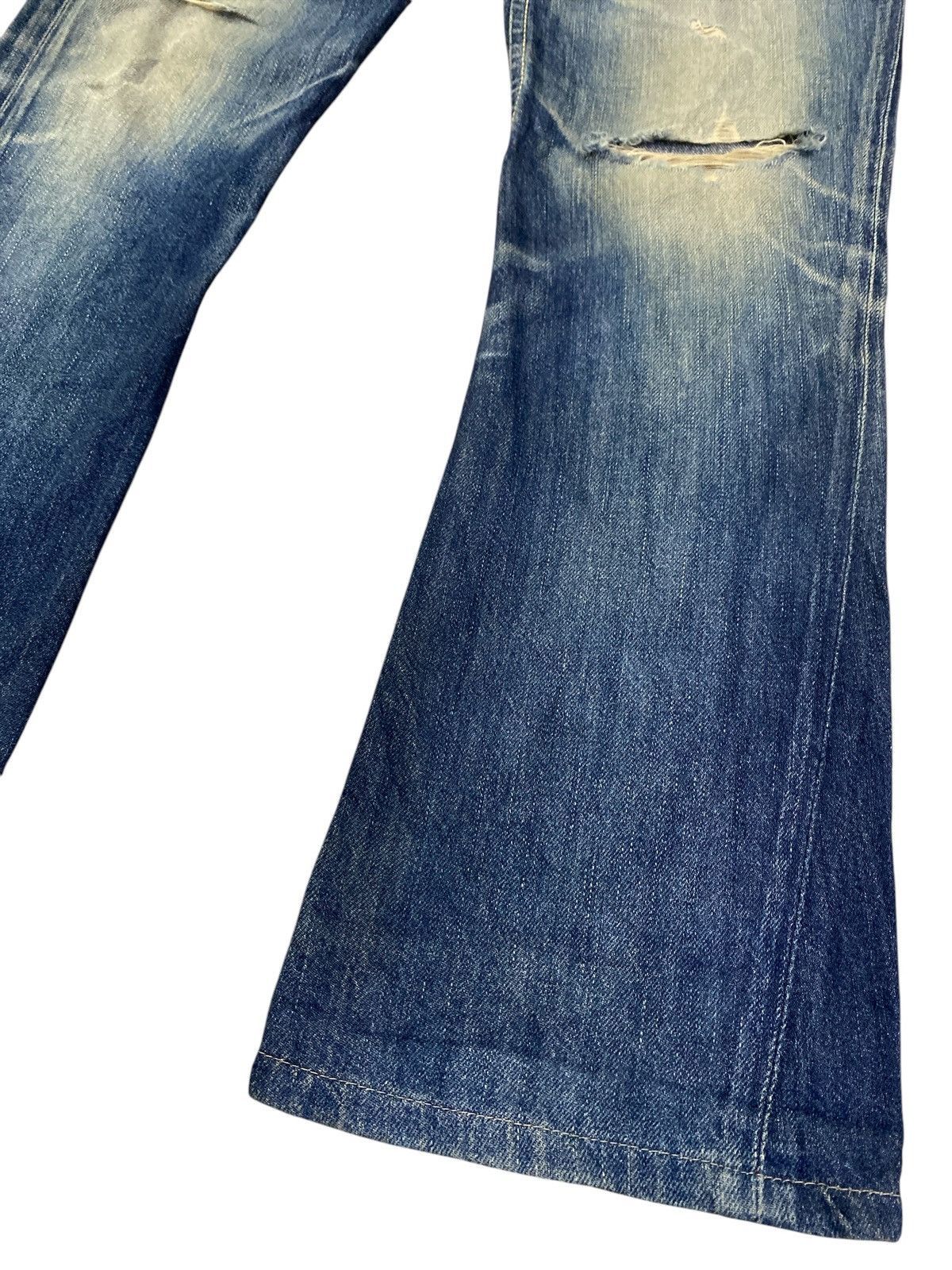 Edwin × If Six Was Nine Vintage Edwin Blue Trip Flared Denim Size US 33 - 15 Thumbnail