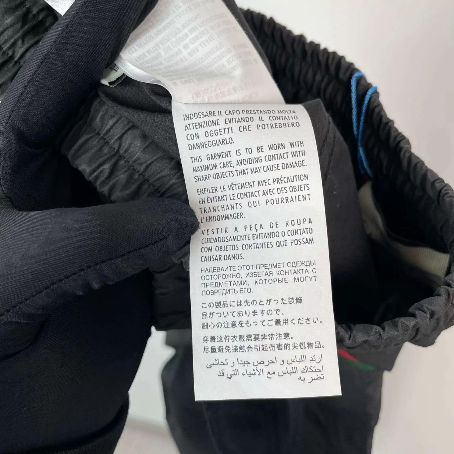 Gucci Gucci Black Polyester Pants 170 Size US 28 / EU 44 - 8 Thumbnail