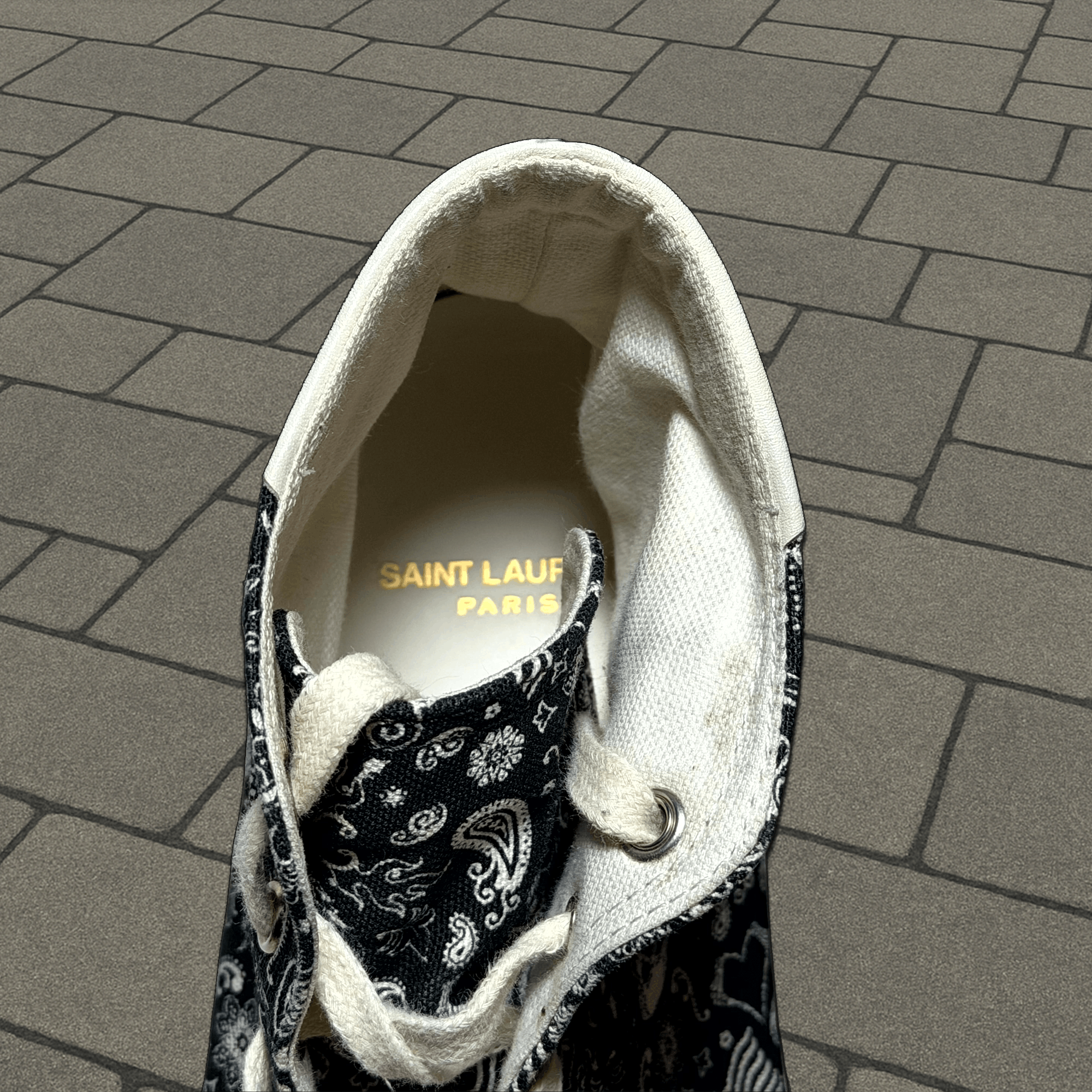 Saint Laurent Paris Saint Laurent Paris Bedford Sneaker Size US 8.5 / EU 41-42 - 4 Thumbnail
