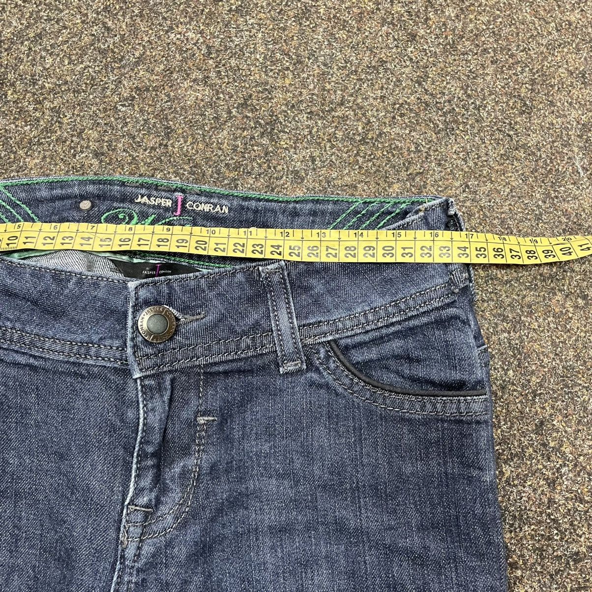 Vintage Vintage Y2K Baggy Flared Jeans 90s Skater Grunge Graphic Size 32" / US 10 / IT 46 - 6 Thumbnail