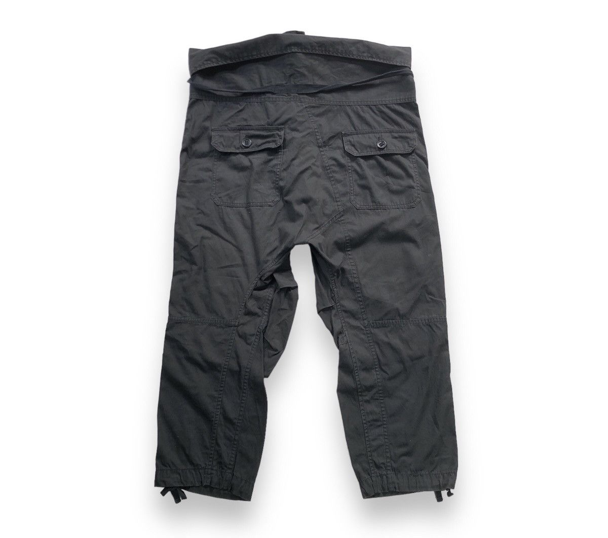 Beams Plus × Japanese Brand Rare! Beams Hakama Trousers Fatigue Drawstring Pant Size US 34 / EU 50 - 2 Thumbnail