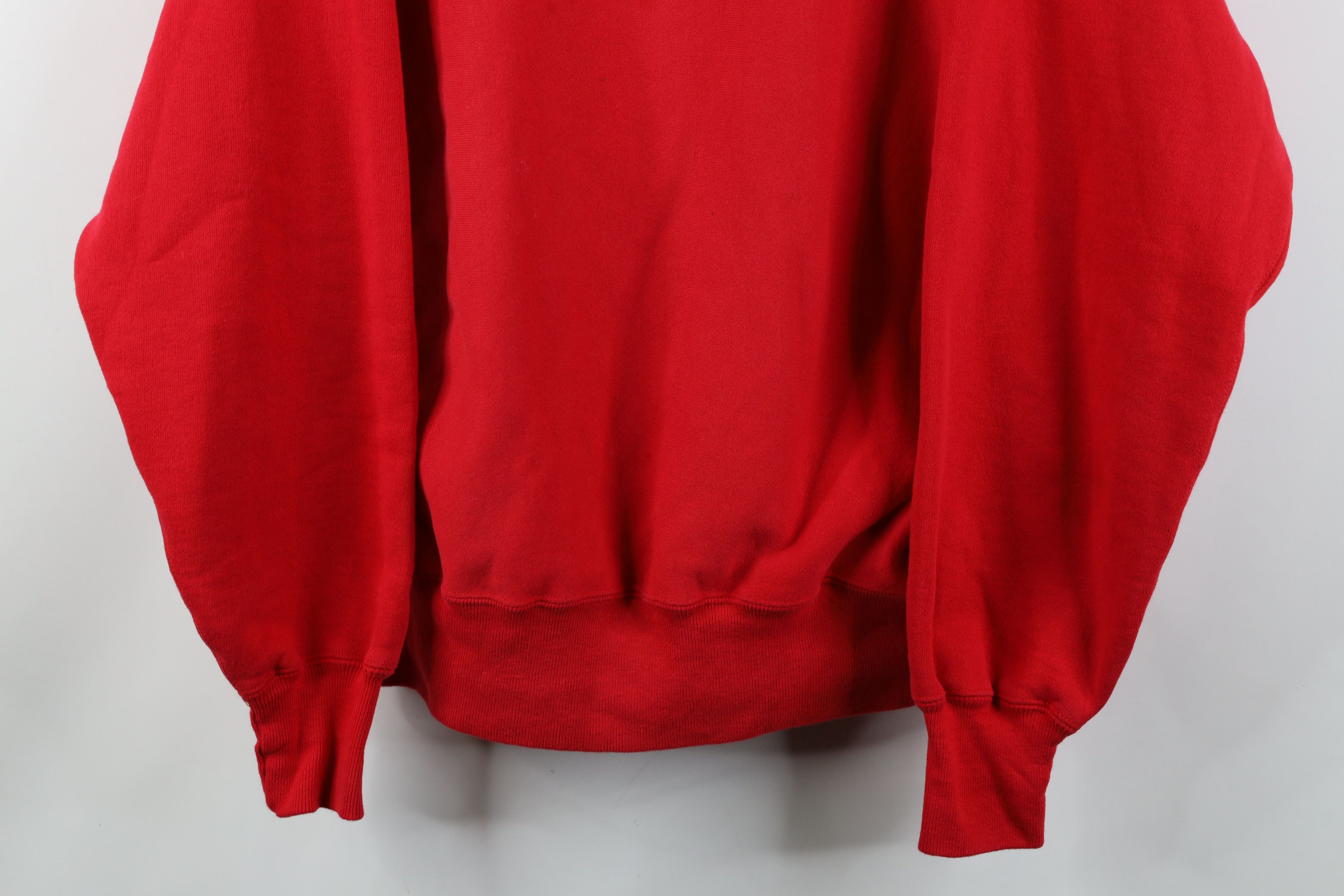 Vintage Vintage 90s Streetwear Reverse Weave Heavy Sweatshirt USA Size US L / EU 52-54 / 3 - 3 Thumbnail