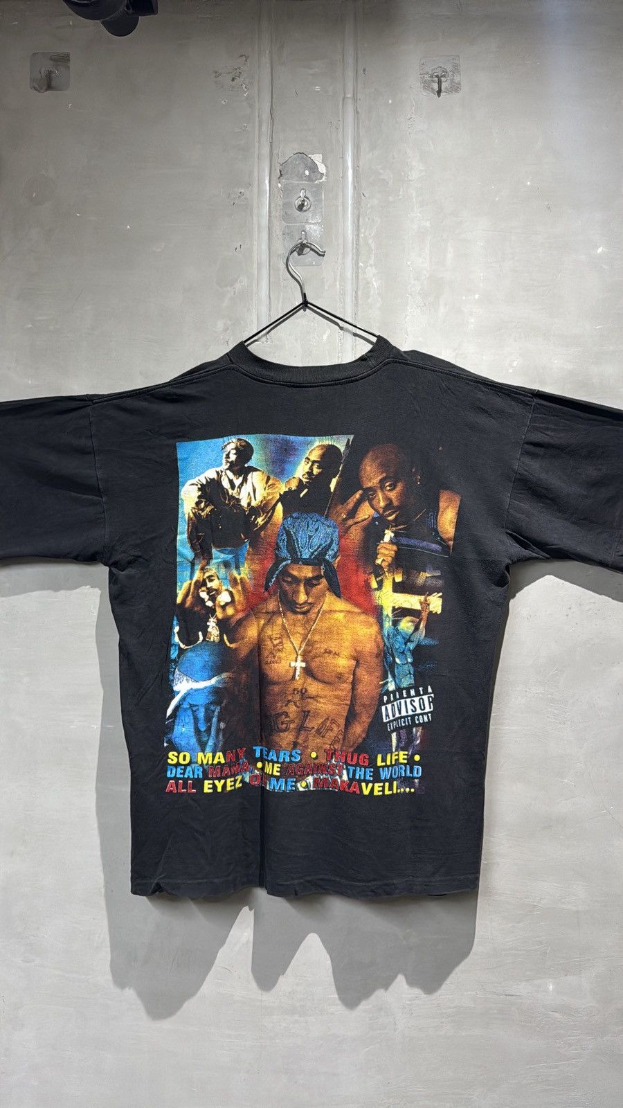Rap Tees Vintage 90s 2pac Memorial Rap Tee Size US XL / EU 56 / 4 - 9 Thumbnail