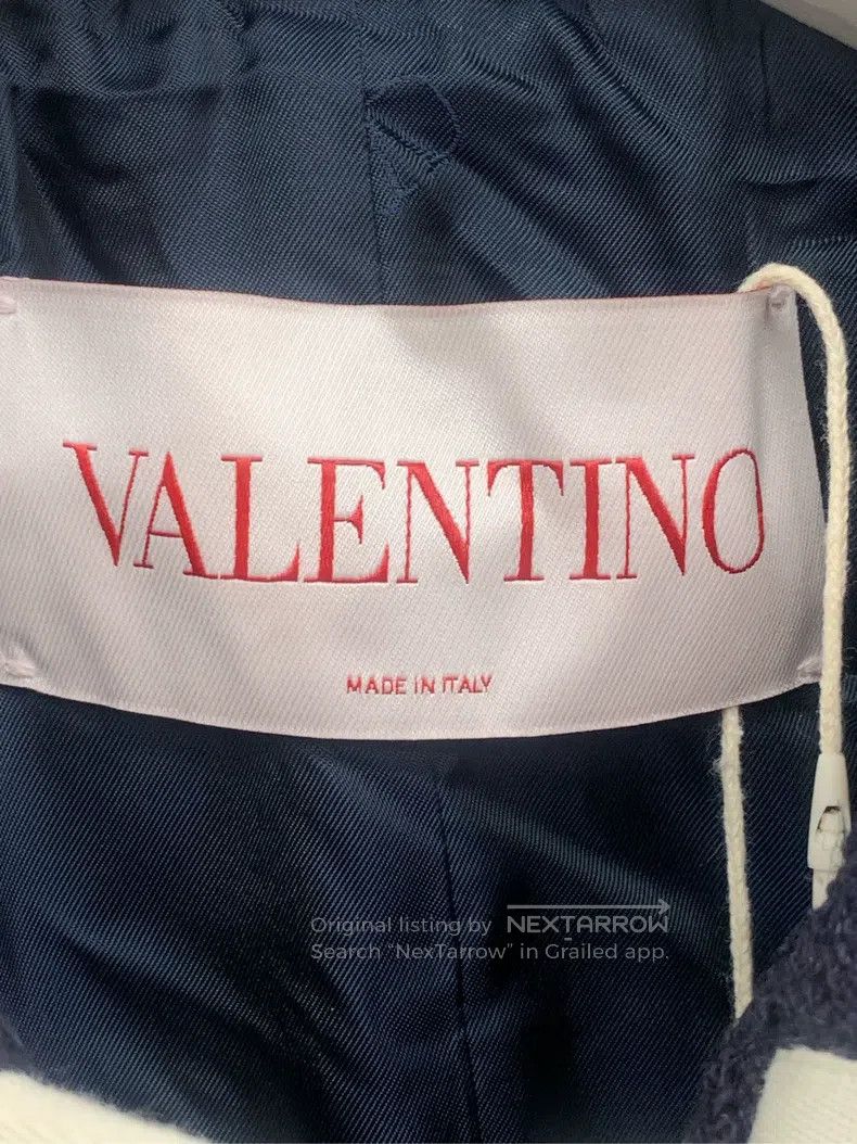 Valentino Valentino Single row long-sleeved jacket with logo-printed Size M / US 6-8 / IT 42-44 - 3 Thumbnail