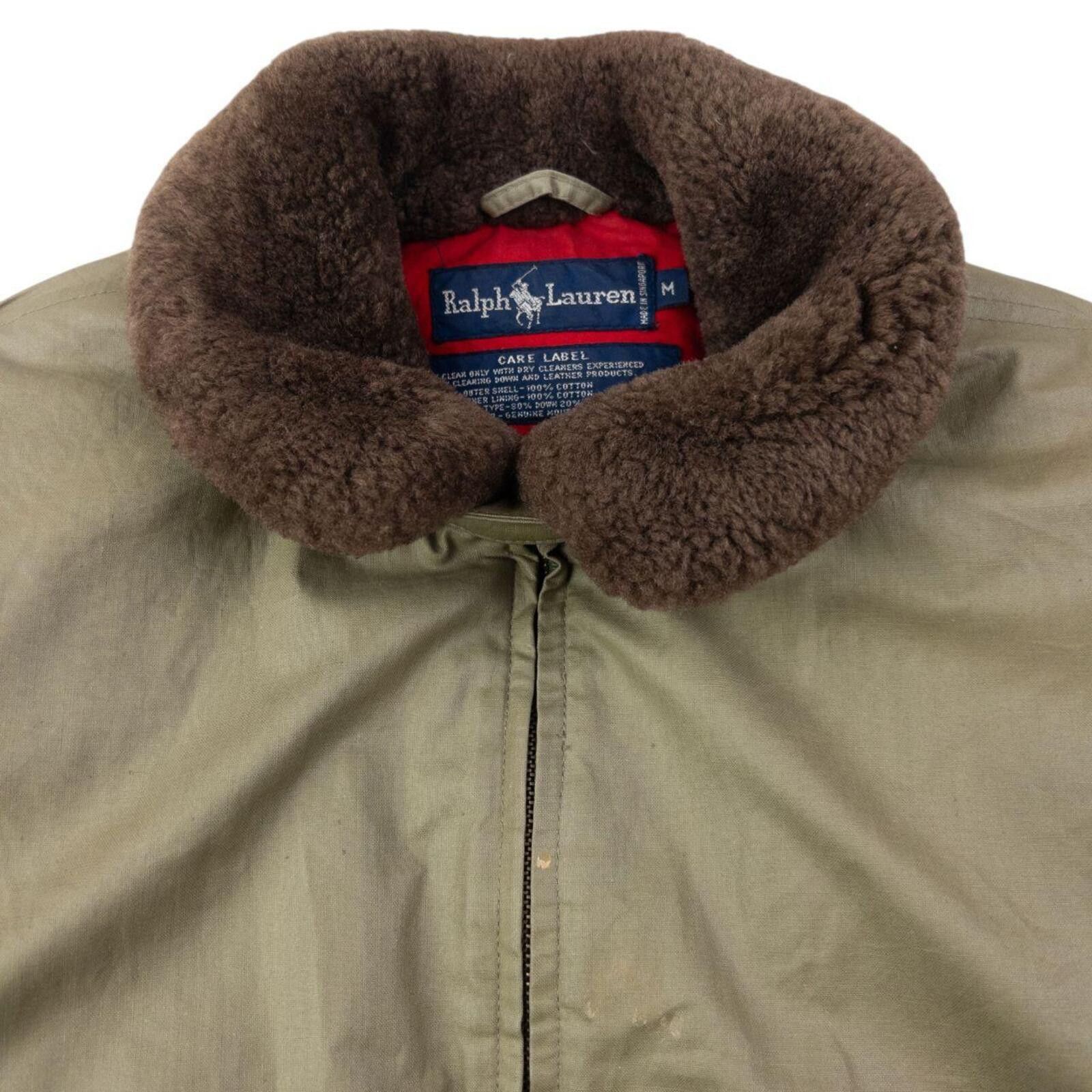Lauren Ralph Lauren Vintage Ralph Lauren G1 Flight Bomber Jacket Down Jacket S Size US S / EU 44-46 / 1 - 3 Thumbnail