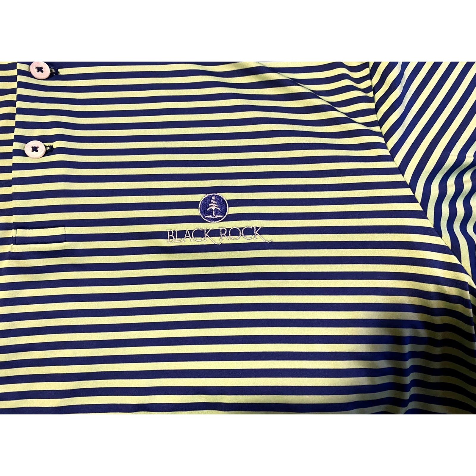Ralph Lauren Polo Golf Ralph Lauren Polo Shirt Mens Medium Green/Blue Striped Performance Size US M / EU 48-50 / 2 - 3 Thumbnail