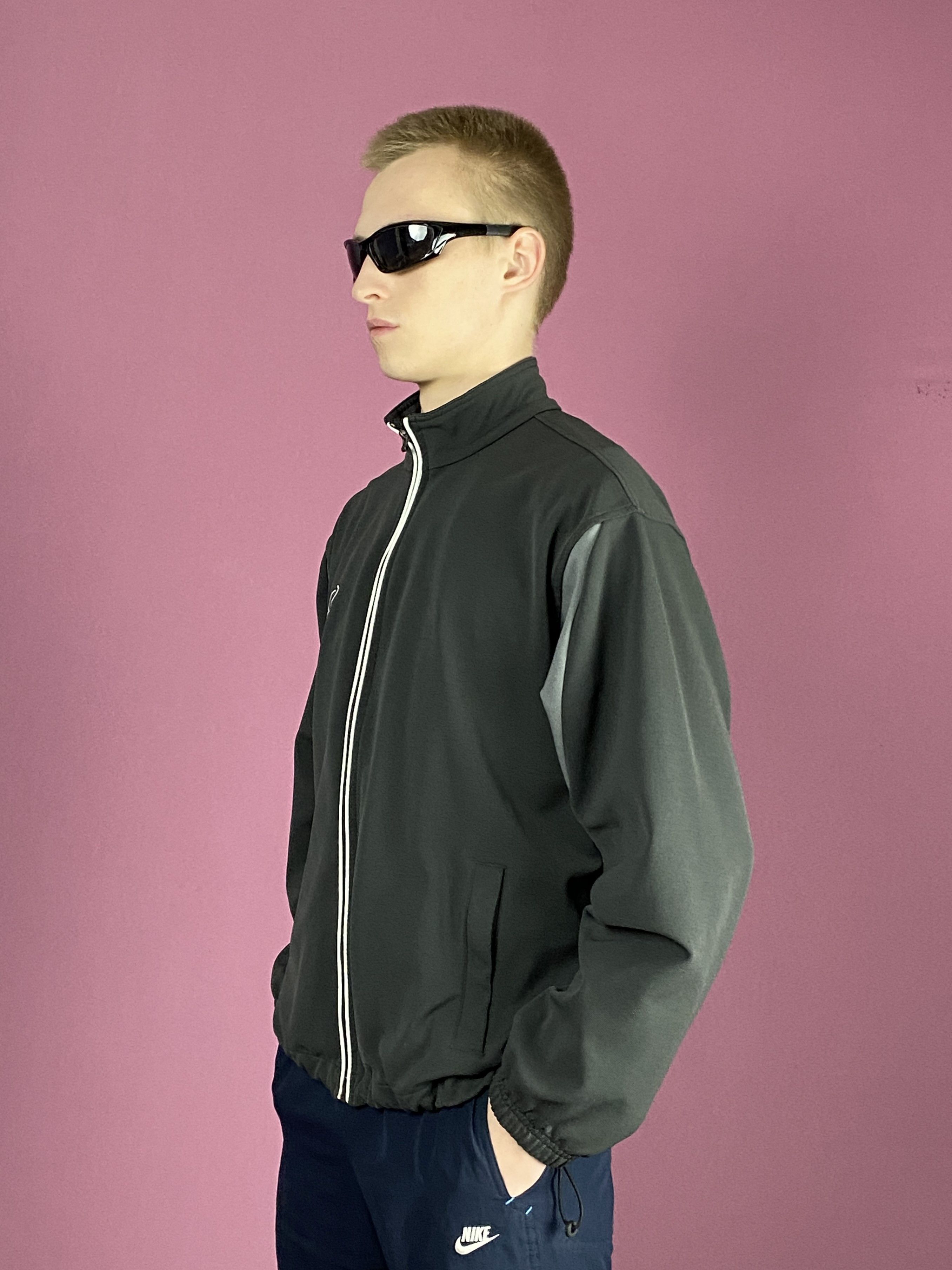Nike × Vintage 90s Nike Vintage Men's Track Jacket - S Size US S / EU 44-46 / 1 - 2 Thumbnail