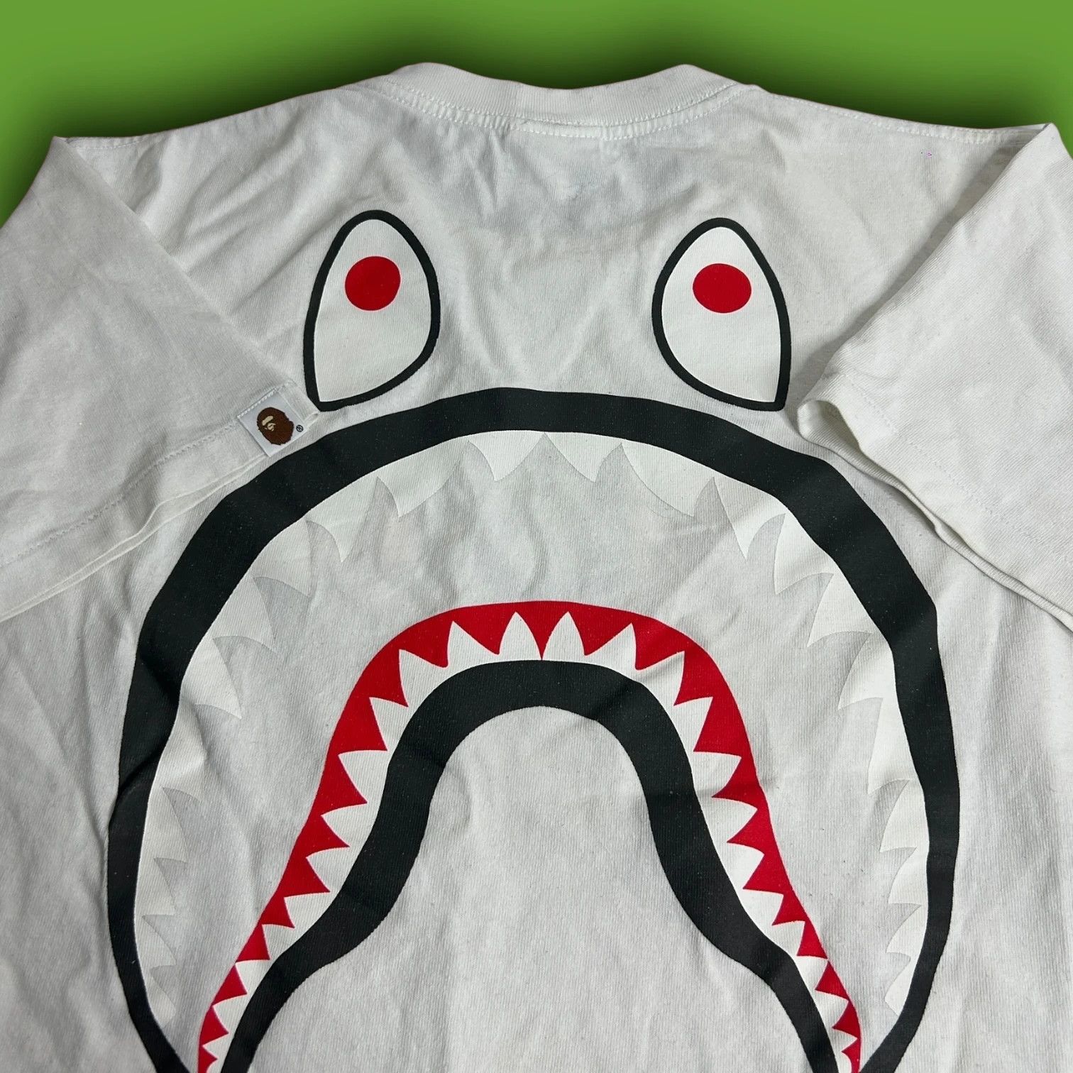 Bape WGM Bathing Ape Shark T Shirt Size US L / EU 52-54 / 3 - 3 Thumbnail