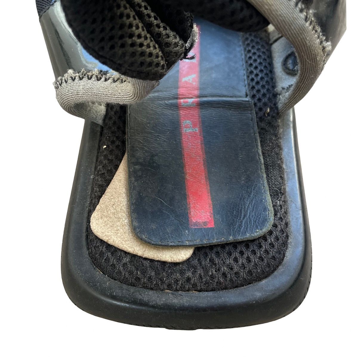 Prada Vintage Prada Linea Rossa Sandals Made In Italy Size 40 Size US 8 / EU 41 - 7 Thumbnail