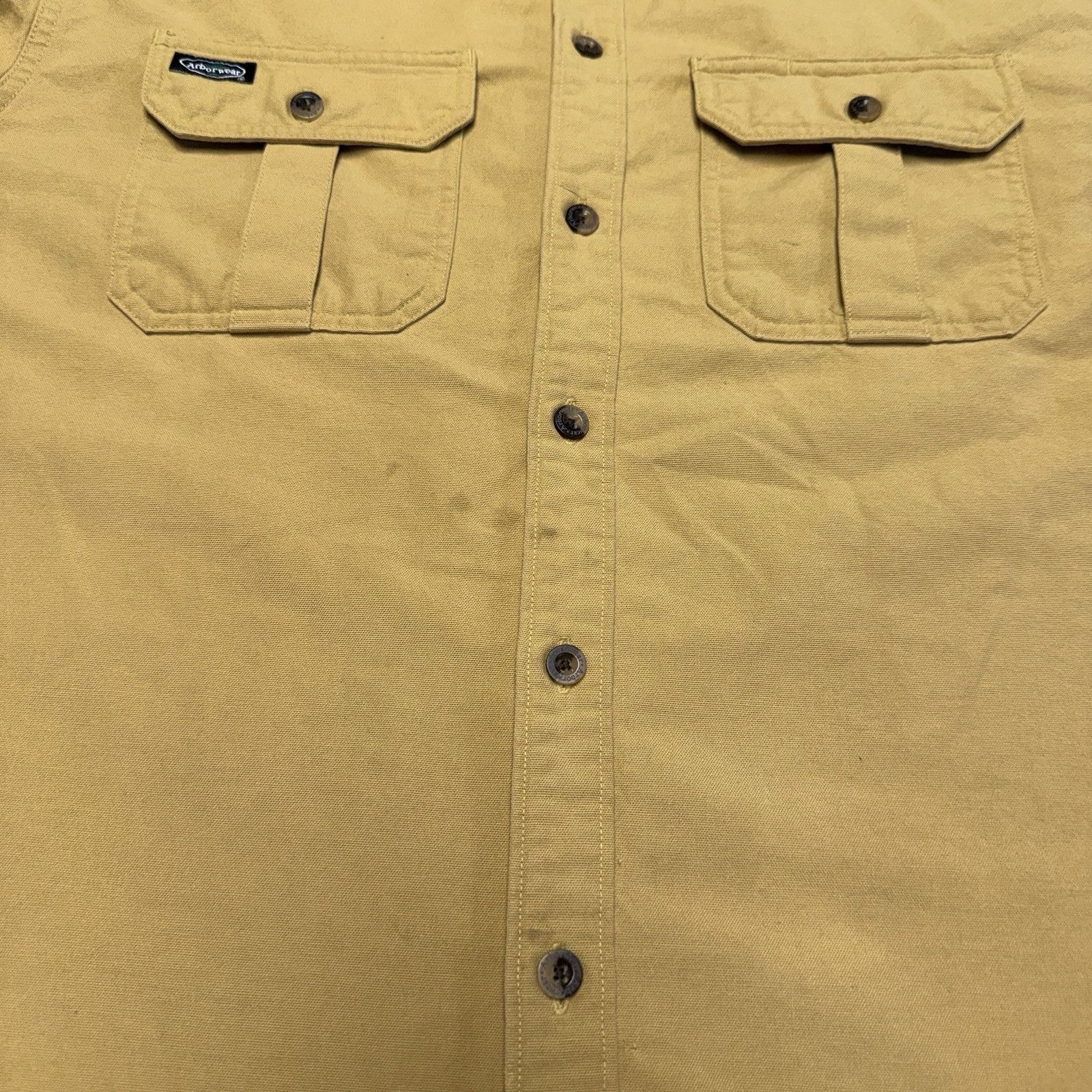 Vintage Arborwear Button Up Shirt Mens XL Long Sleeve Tree Climbers Size US XL / EU 56 / 4 - 9 Thumbnail
