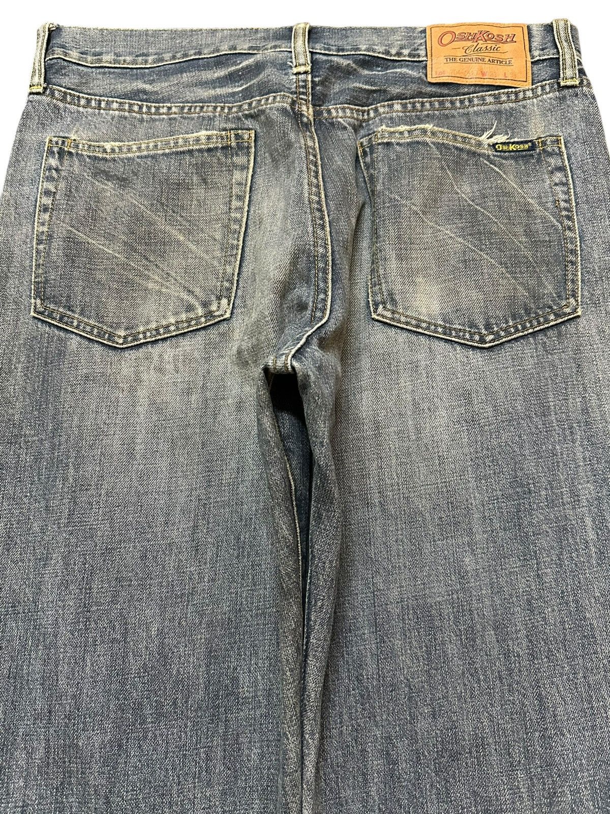 Japanese Brand Vintage Japanese Brand Blue Mud Wash Style Baggy Jeans Size US 32 / EU 48 - 5 Thumbnail