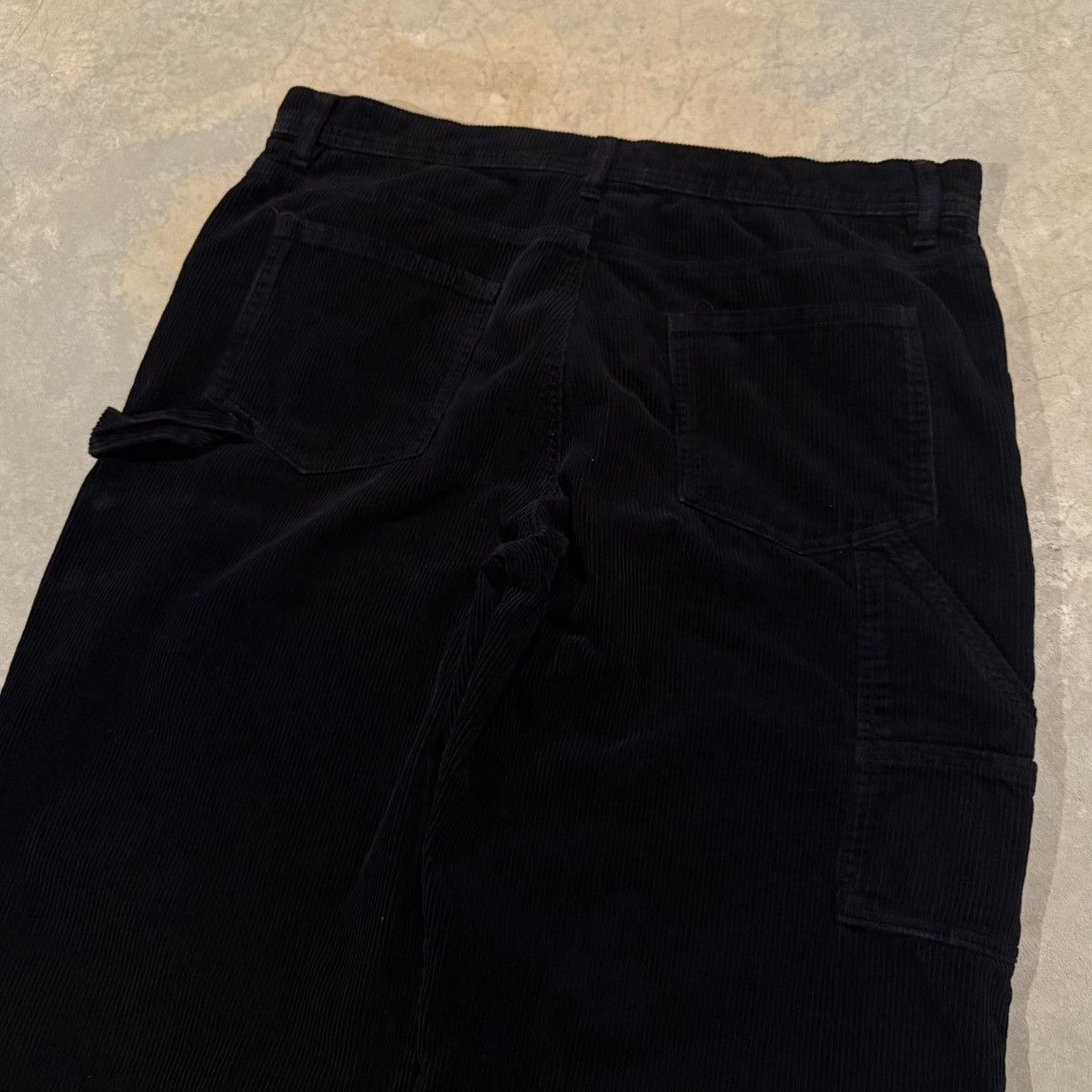 Vintage 2000s Faded Corduroy Double Knee Carpenter Pants ERD Grunge Size US 38 / EU 54 - 9 Thumbnail