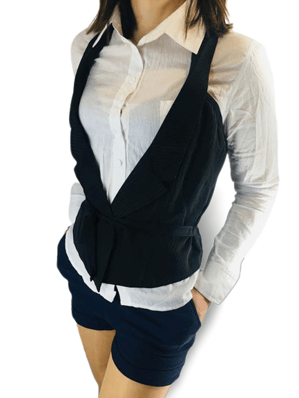 Other Black Preppy Vest sz M new condition Size M / US 6-8 / IT 42-44 - 1 Thumbnail