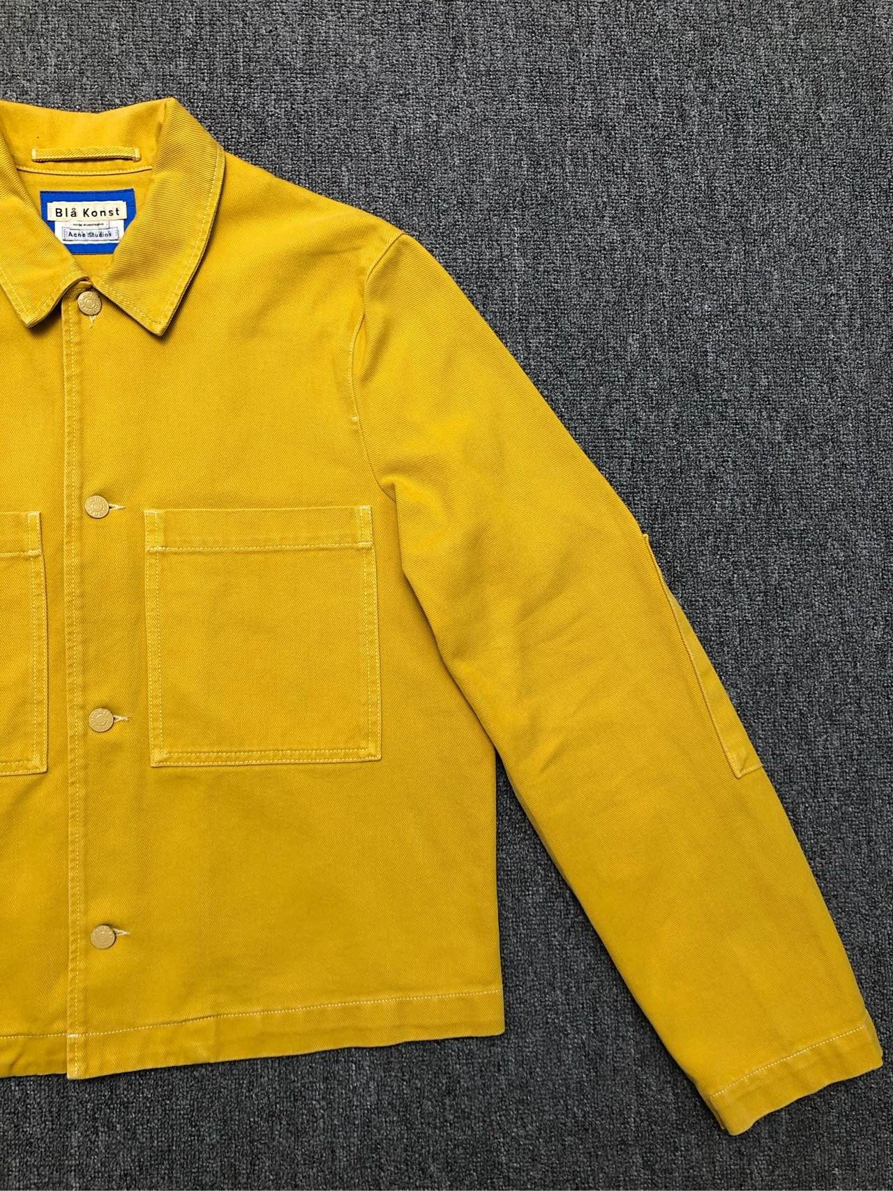 Acne Studios acne studios Yellow denim jacket 2501-Nextarrow Size US S / EU 44-46 / 1 - 4 Thumbnail