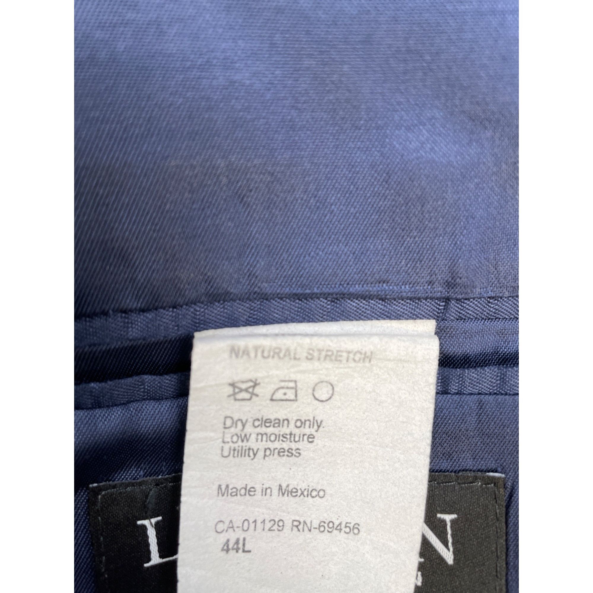 Ralph Lauren Ralph Lauren Black Label Lord & Taylor Blue Suit Jacket/Blaz Size 44L - 6 Thumbnail