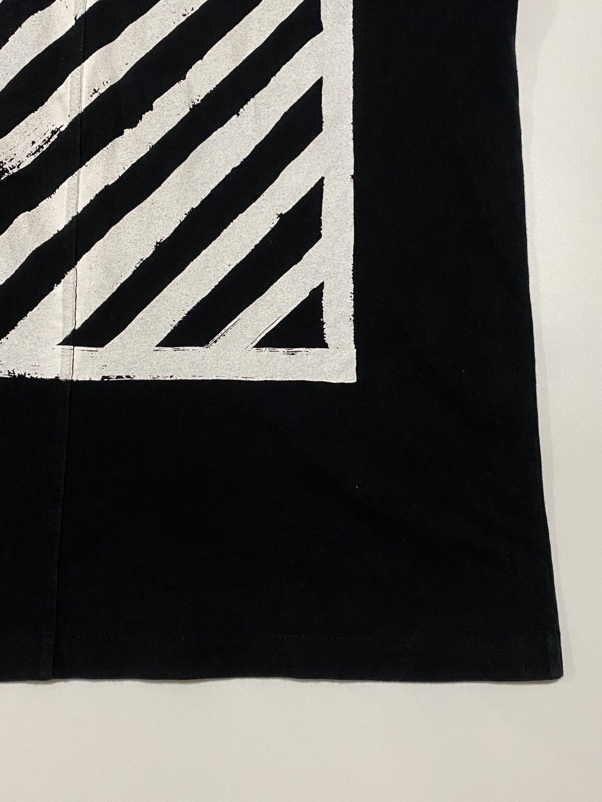 Off-White Off White - OG Diagonal Brushed T-Shirt Size US M / EU 48-50 / 2 - 6 Thumbnail