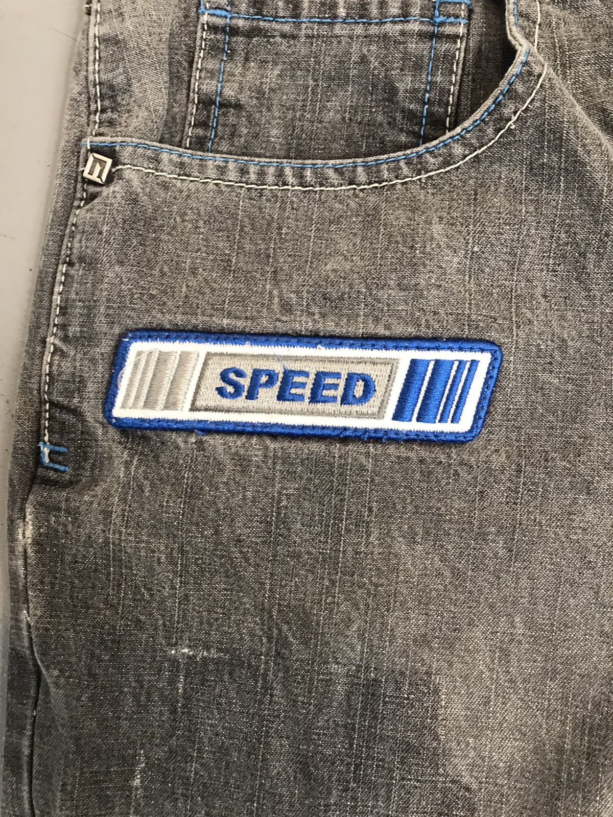 JNCO × Vintage Vintage excel speed series embroidery denim Size US 28 / EU 44 - 3 Thumbnail