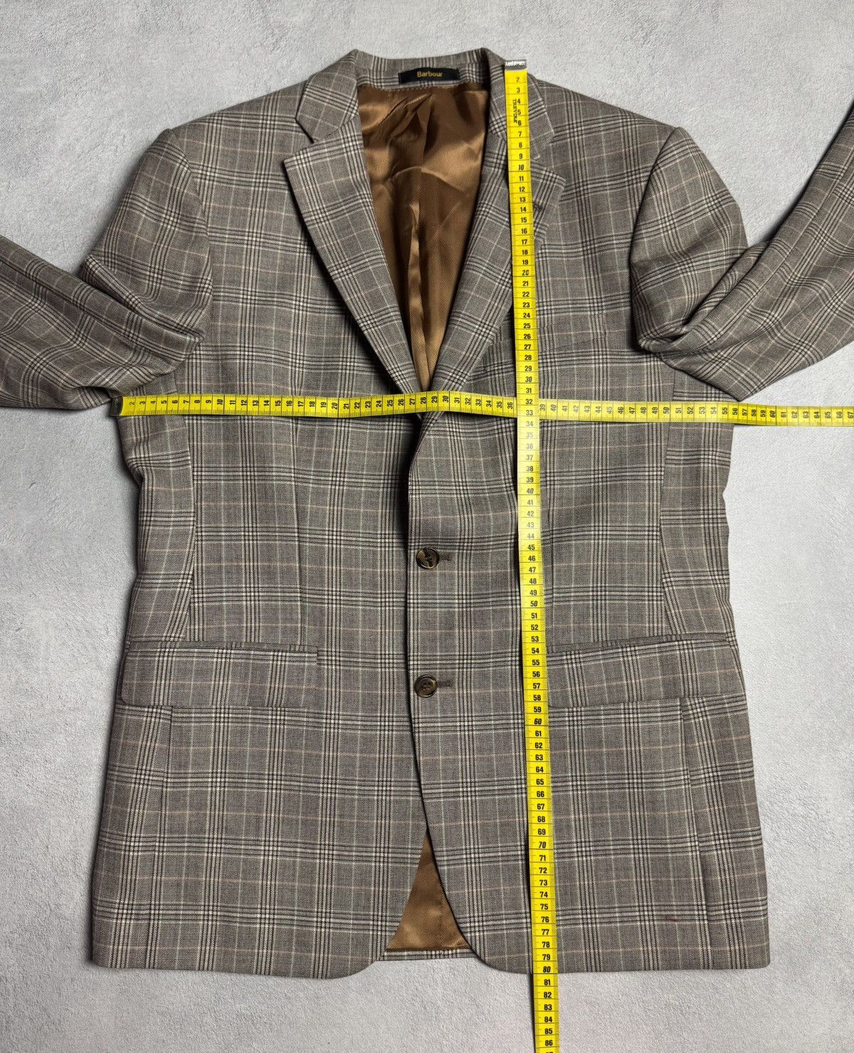 Barbour Barbour Wool Suit Blazer Jacket size L Size 50L - 17 Thumbnail