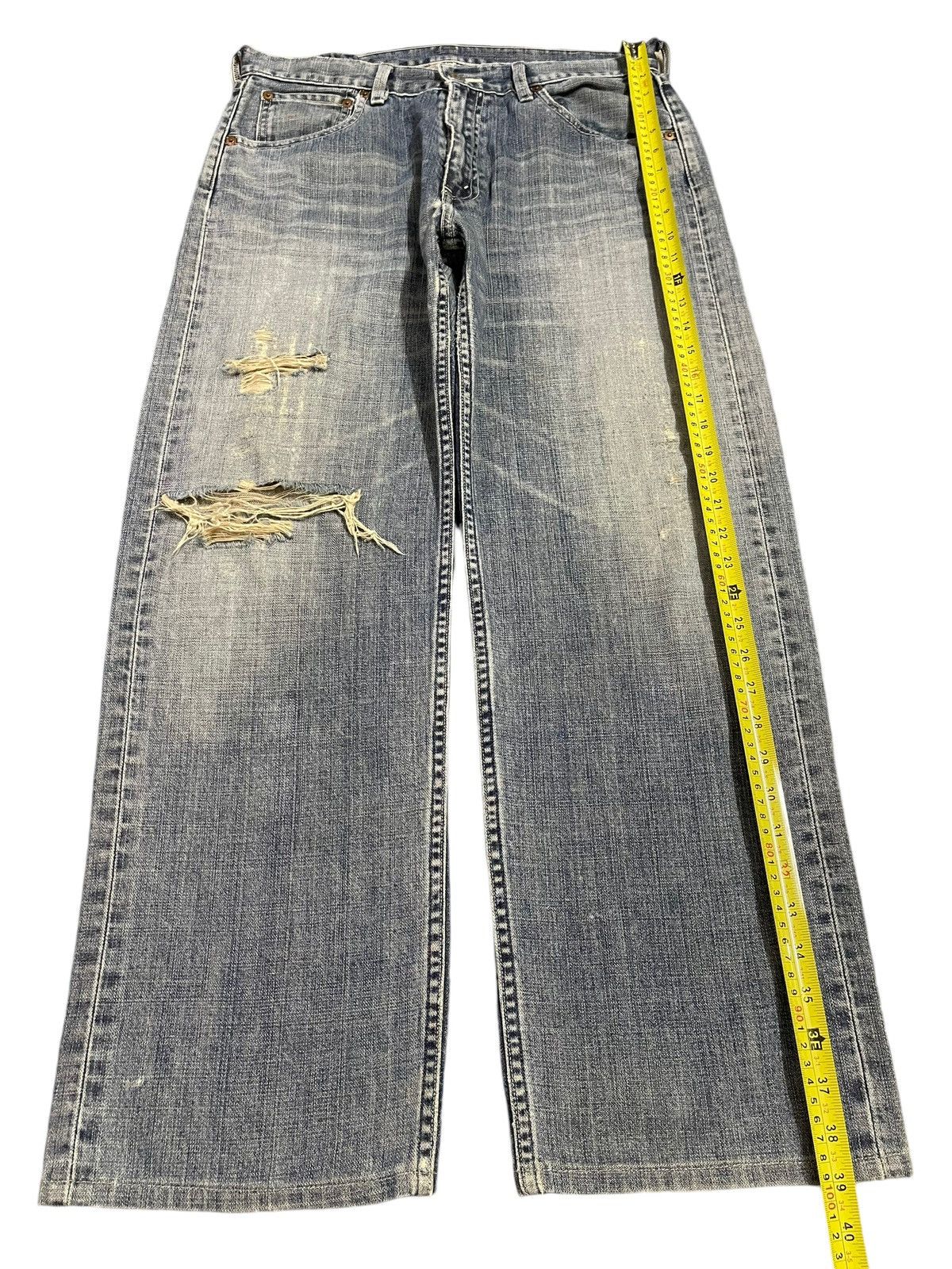 Levi's Vintage 90s Levis 503 Mud Wash Style Distressed Baggy Jeans Size US 32 / EU 48 - 13 Thumbnail