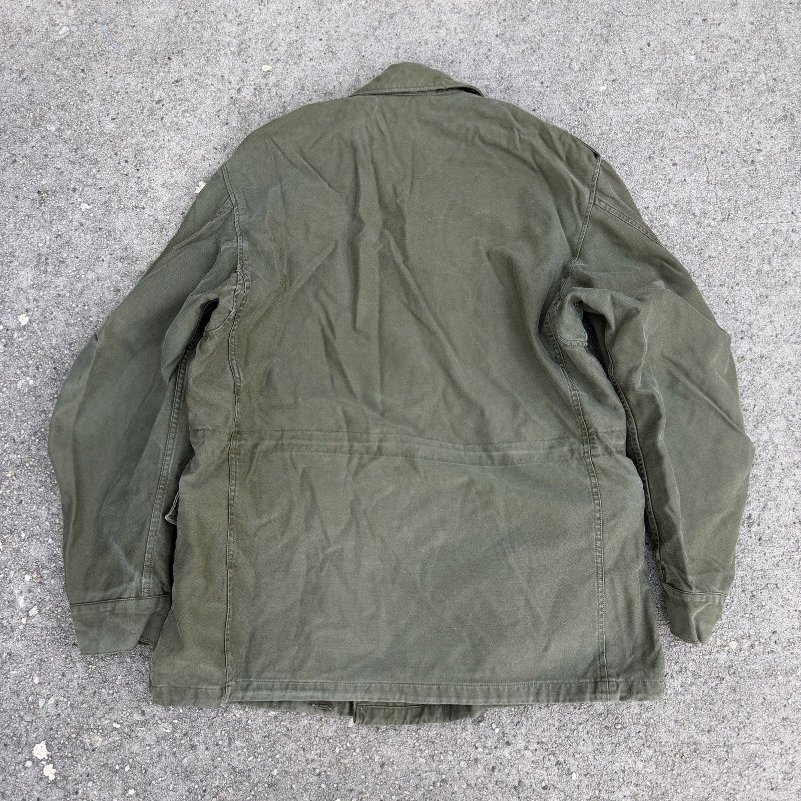 Vintage Vintage 50s US Army Military M-1951 Shell Field Jacket Sz M Size US M / EU 48-50 / 2 - 3 Thumbnail