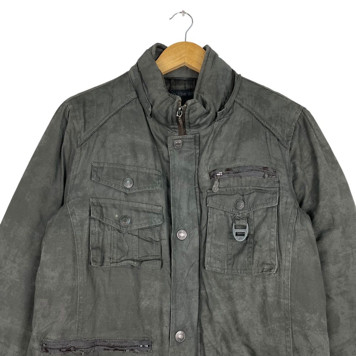 Hysteric Glamour × In The Attic × Japanese Brand 💥IN THE ATTIC SURVIVAL BONDAGE CARGO JACKET Size US M / EU 48-50 / 2 - 2 Thumbnail